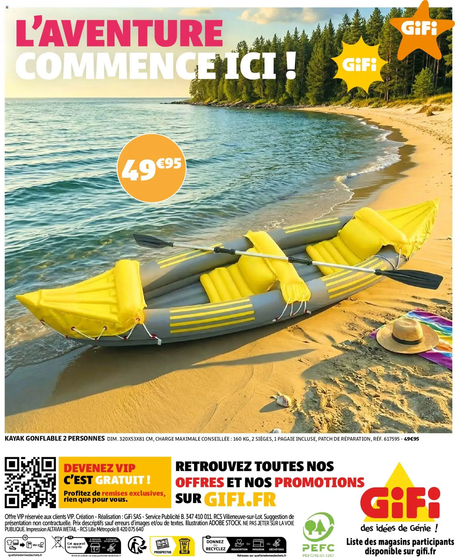 {H1} | Page: 40 | Produits: Kayak