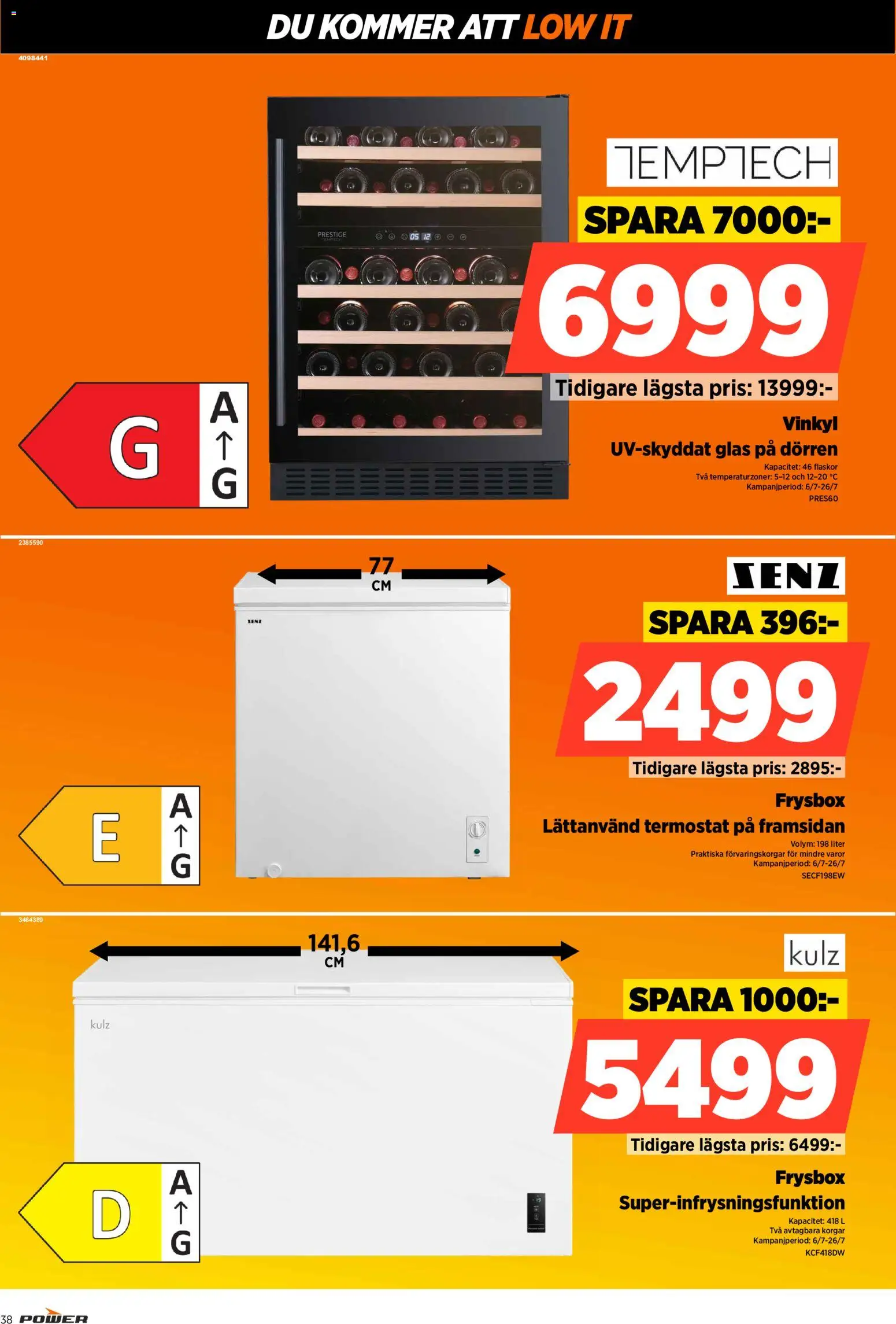 Power reklamblad aktuell från 20/07/2026 | Sida: 38