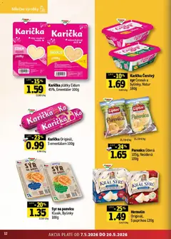 Fresh leták platný od 07.05.2026 | Strana: 12 | Produkty: Paprika, Eidam, Cesnak, Múka