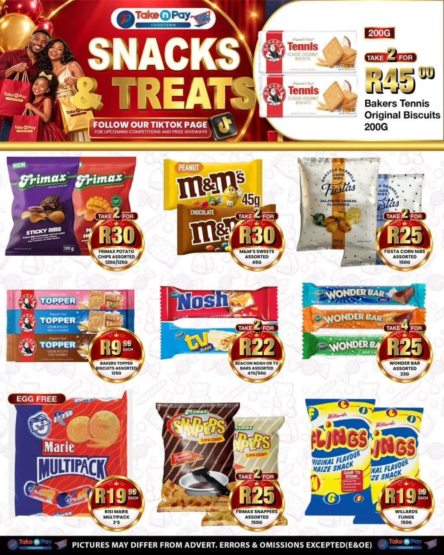 New Take n Pay catalogue – valid from 21/09/2026 | Page: 7 | Products: Sweets, Cheese, Chocolate, Snacks