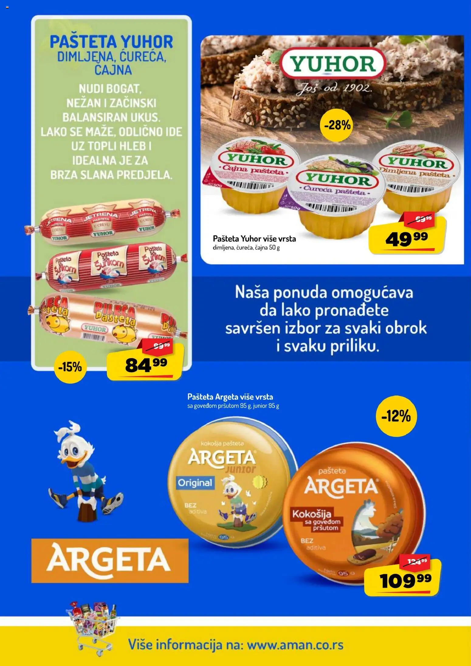 Aman katalog - važi od 03.08.2026 | Strana: 6 | Proizvode: Hleb, Pašteta