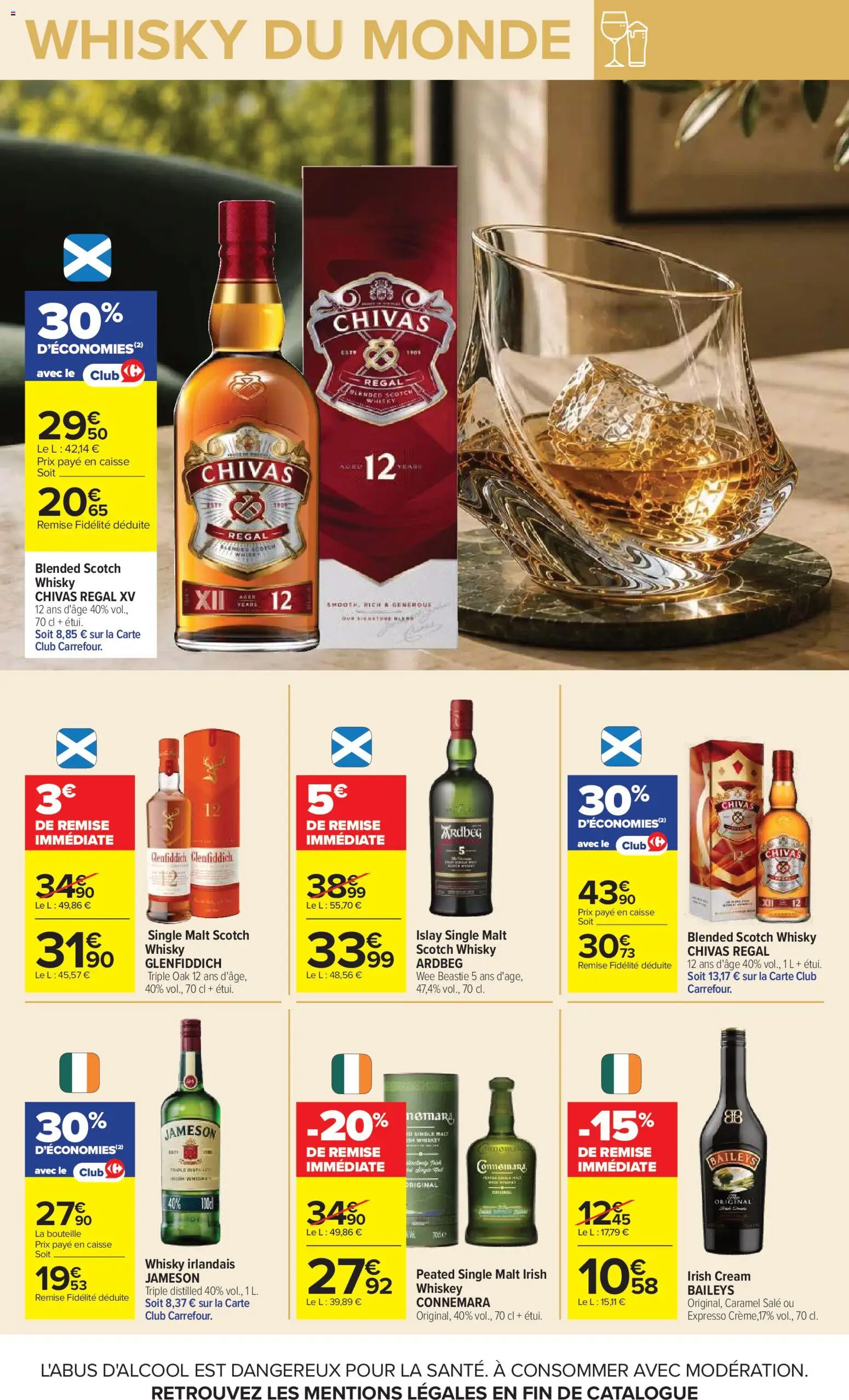 {H1} | Page: 10 | Produits: Liqueur, Baileys, Whisky irlandais, Bouteille