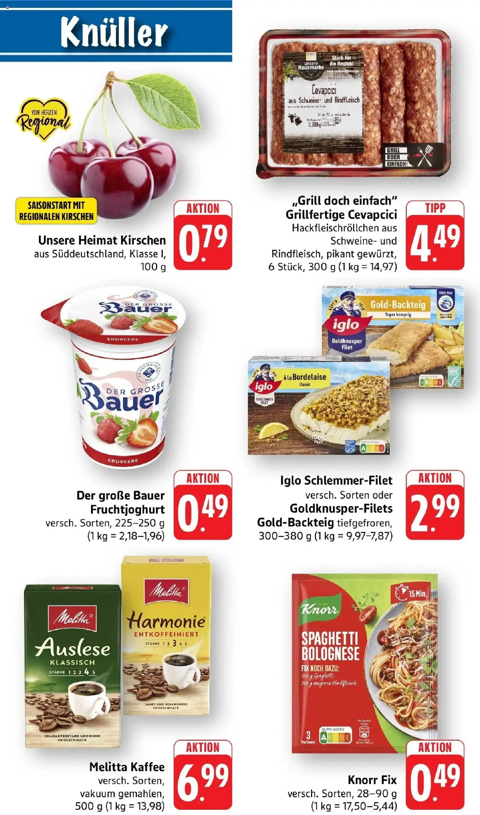 nah & gut Prospekt Gengenbach – gültig ab 08.06.2026 | Seite: 10 | Produkte: Kaffee, Cevapcici, Pasta, Hackfleisch