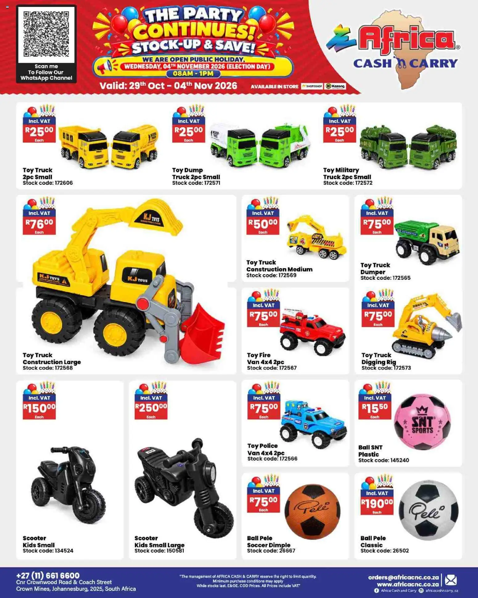 New Africa Cash & Carry catalogue – valid from 29/10/2026 | Page: 88