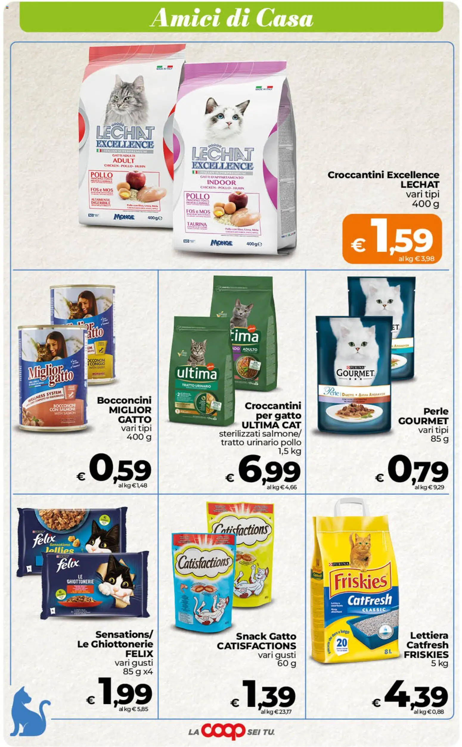 Volantino Ipercoop del 23/10/2026 | Pagina: 50 | Prodotti: Pollo, Salmone, Coniglio, Rame