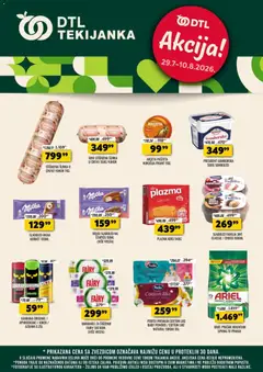 Tekijanka katalog DTL akcija - pregled  kataloga - važi od 29.07.2026