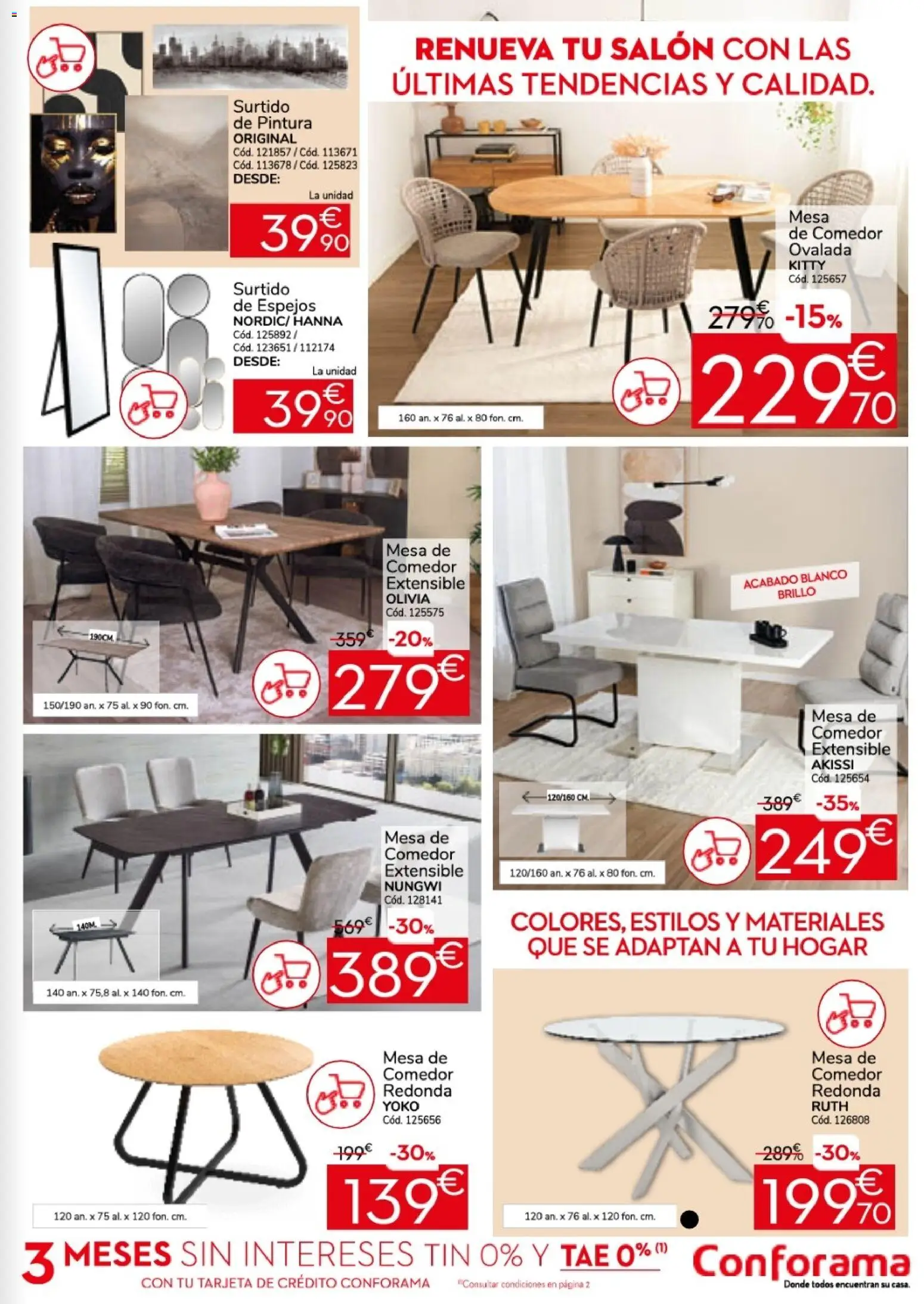 Conforama Practica Sofing │ válido desde el 26.05.2026 | Página: 11 | Productos: Mesa