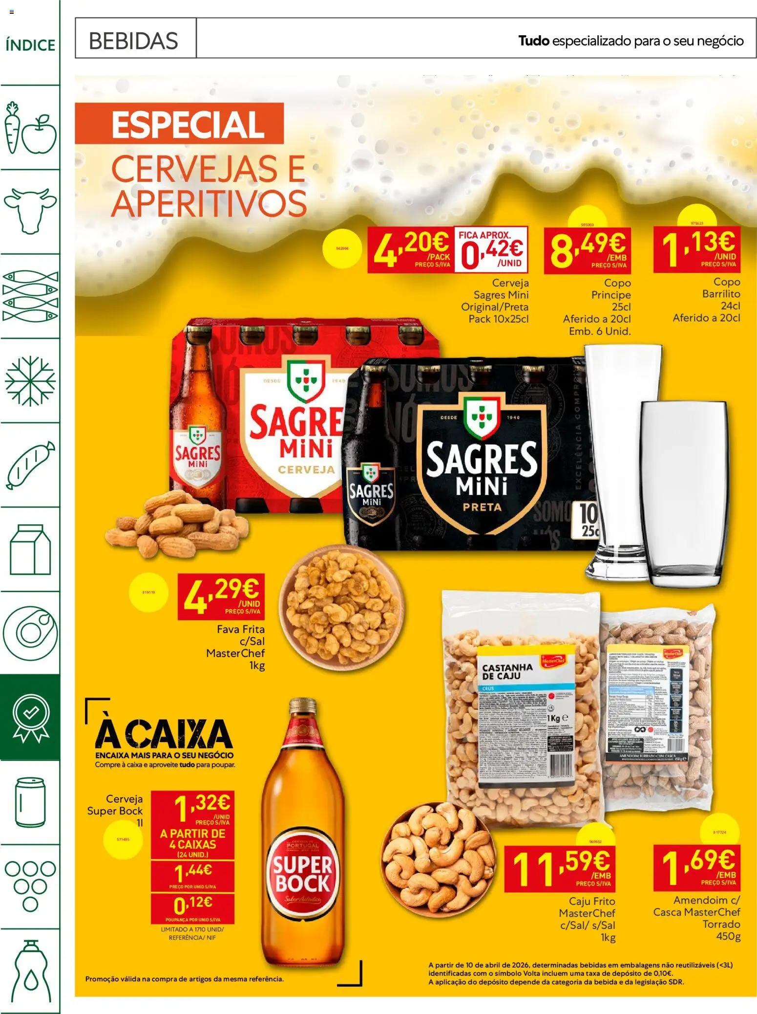 Recheio Horeca │ válido de 19.05.2026 | Página: 24 | Produtos: Super bock, Caixa, Cerveja, Bebida