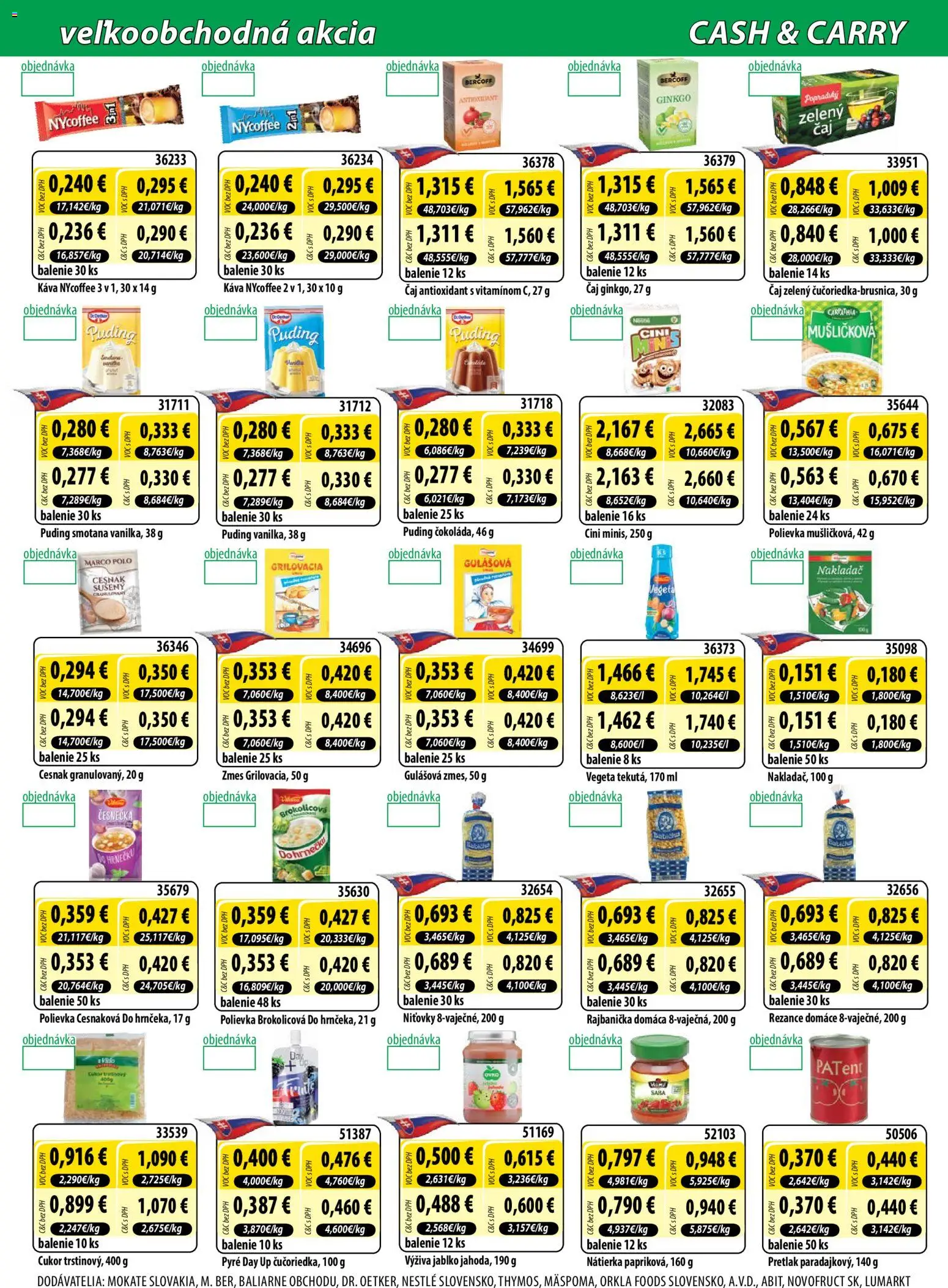Nové Milk Agro akcie – leták je platný od 24.06.2026 | Strana: 5 | Produkty: Smotana, Puding, Cukor, Rezance