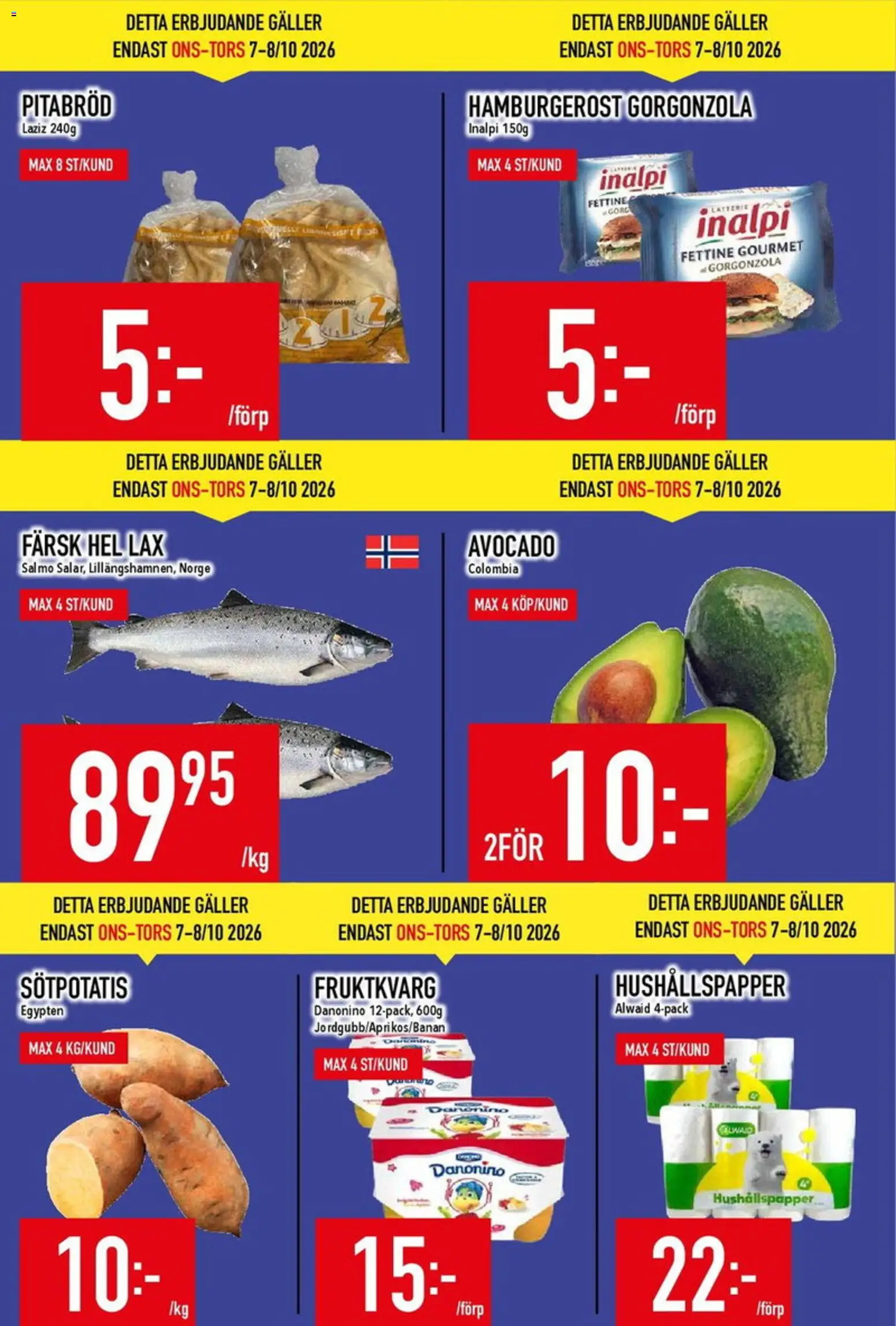 Matdax reklamblad aktuell från 05/10/2026 | Sida: 3
