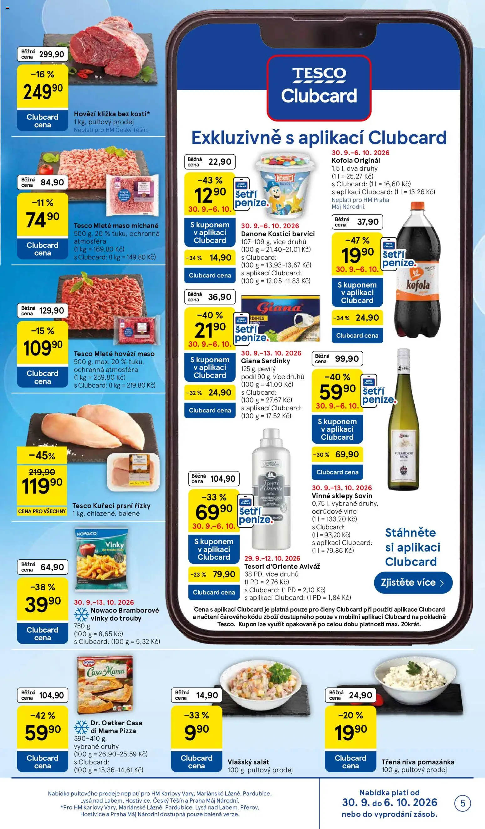 Tesco leták - Hypermarket od 30.09.2026 | Strana: 5