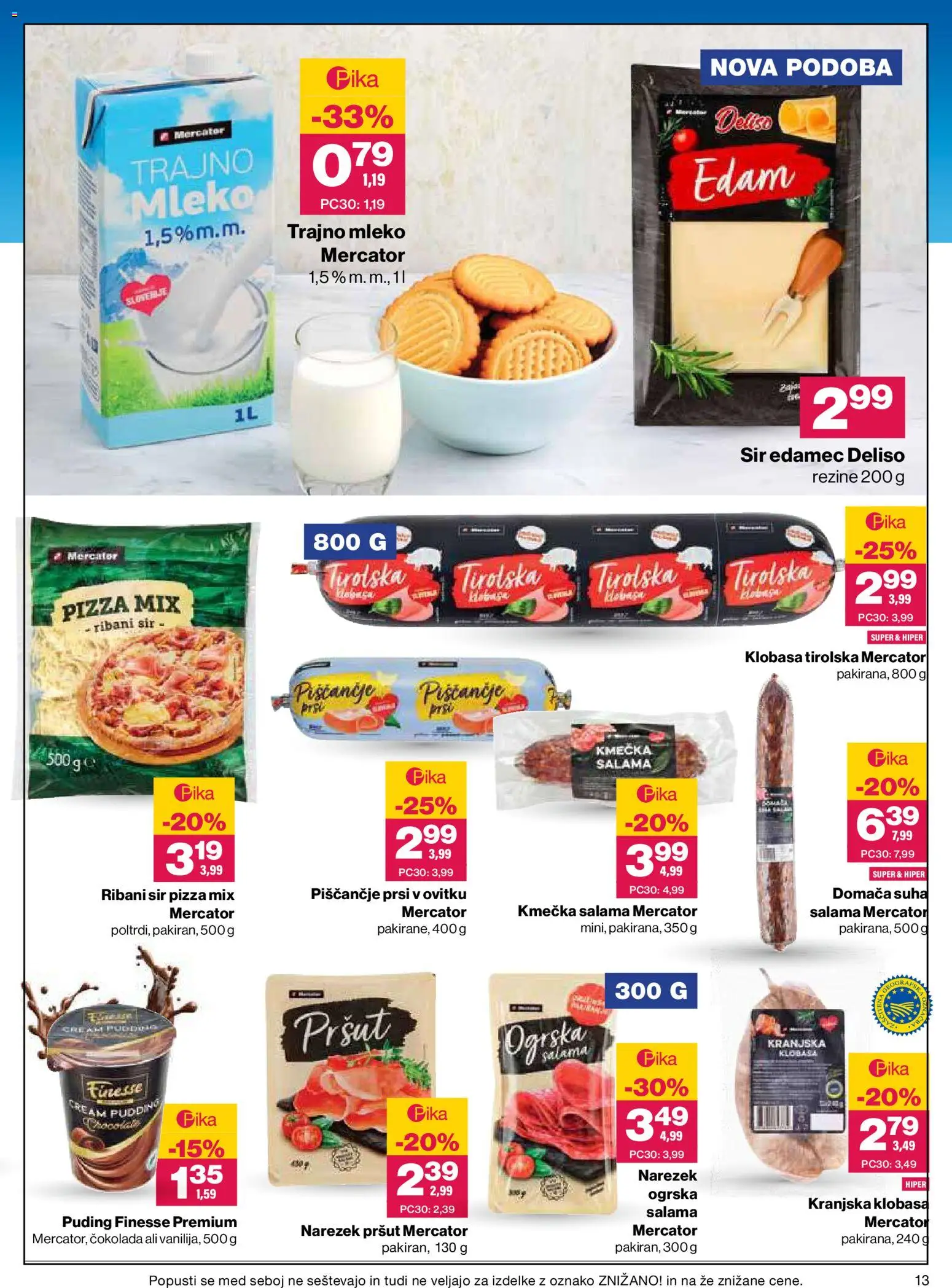 Novi Mercator katalog ponudbe – veljaven od 23.07.2026 | Stran: 13