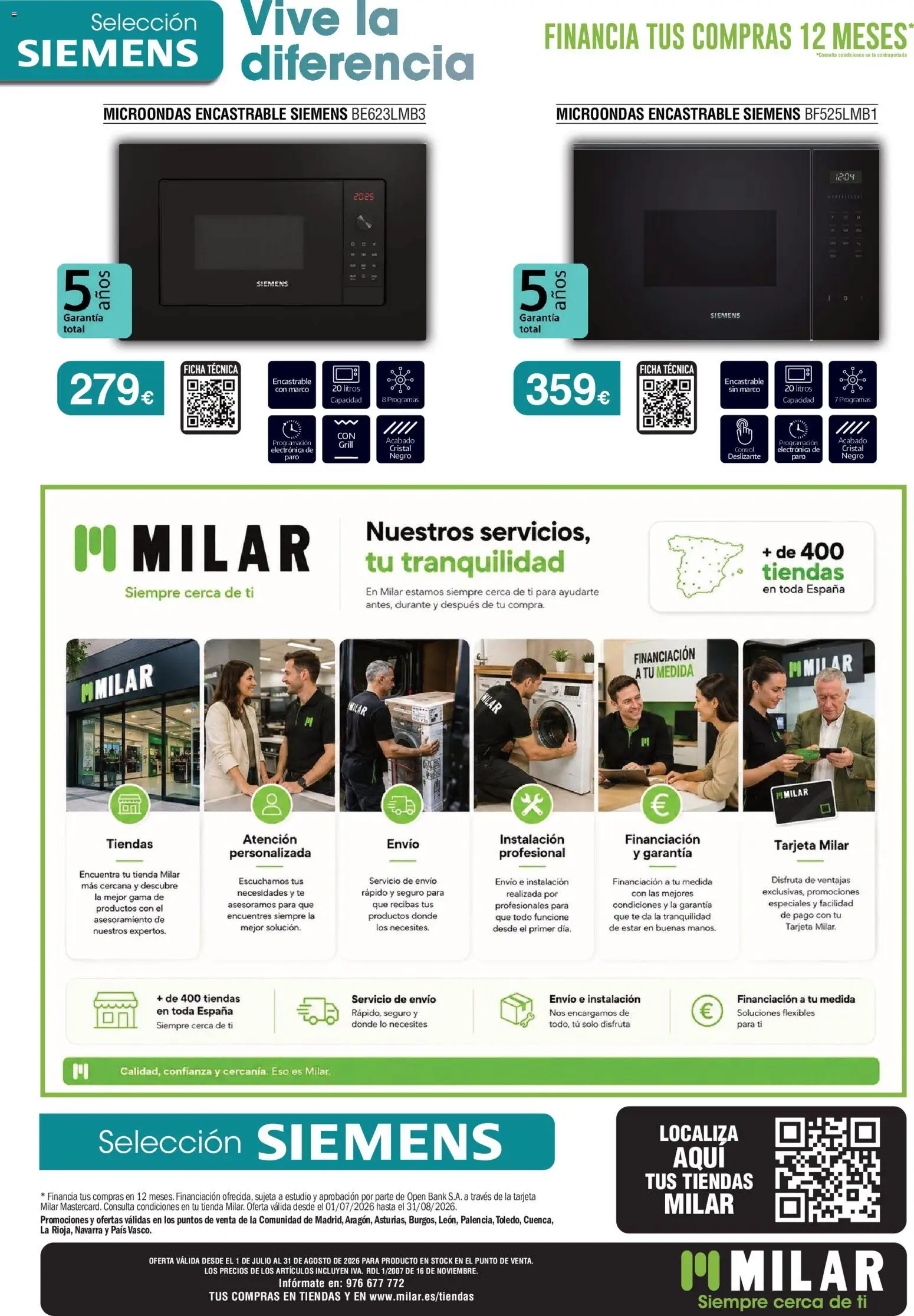Milar folleto Siemens │ válido desde el 01/07/2026 | Página: 4 | Productos: Té, Marco