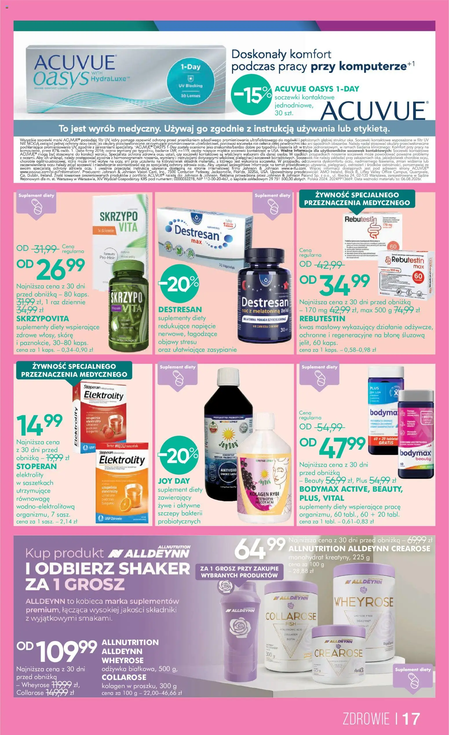 Super-pharm gazetka od 29.06.2026 | Strona: 17 | Produkty: Jagody acai, Jagody, Żelki, Owoce