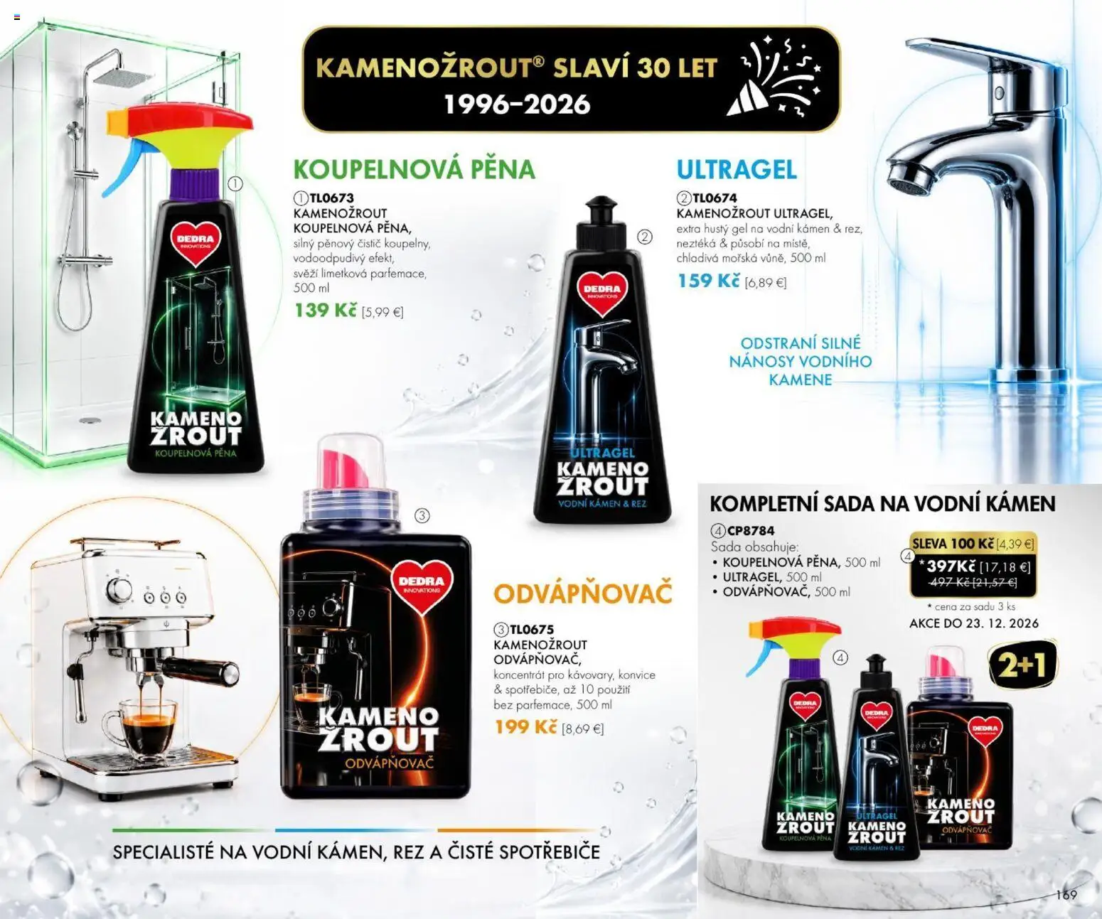 Nové Dedra akcie – leták je platný od 23.10.2026 | Strana: 69 | Produkty: Pena