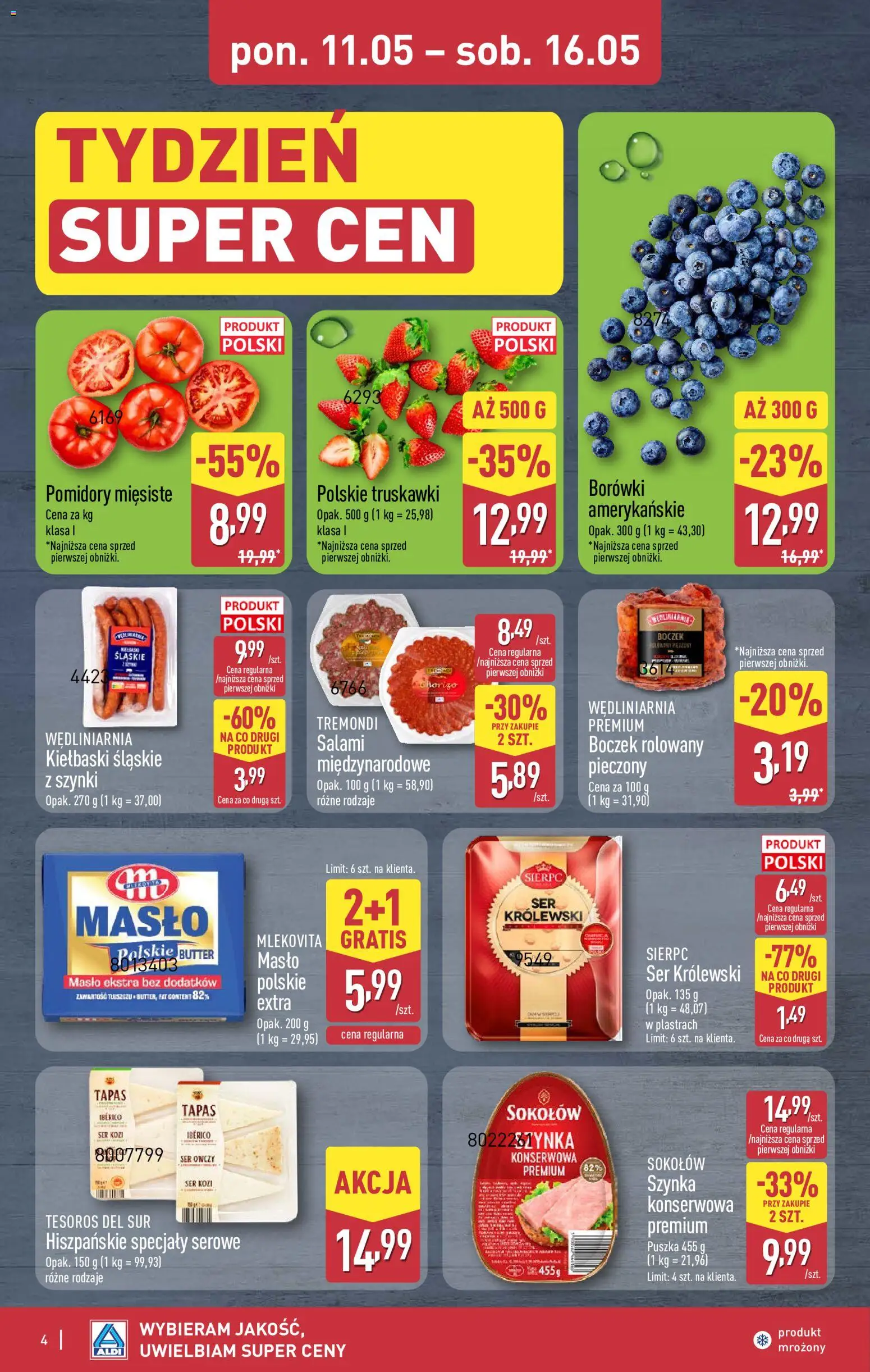 Aldi Polsko leták - Artykuły przemysłowe i tekstylia od 14.05.2026 | Strana: 4