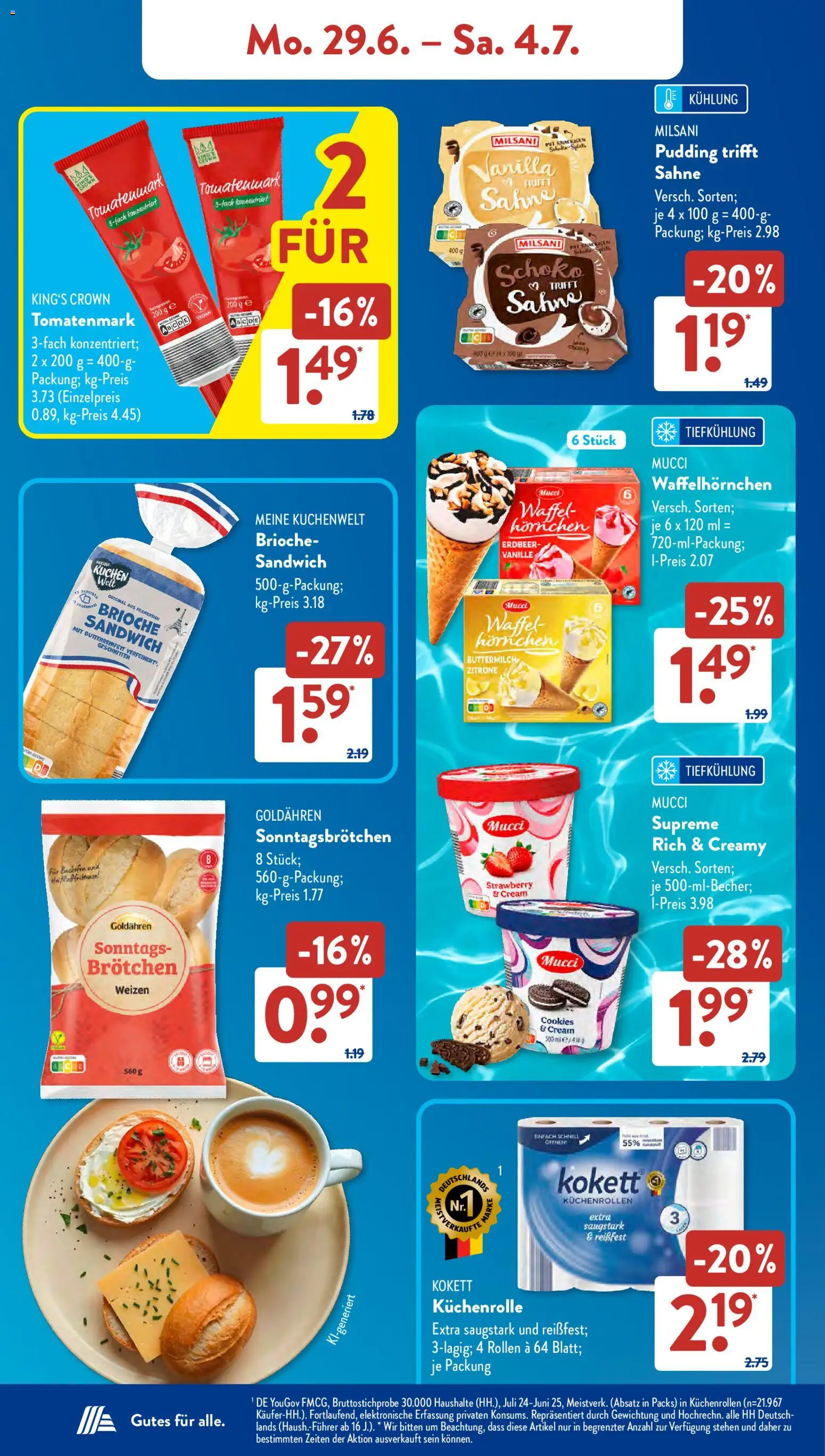Aldi Süd Prospekt | 29.06.2026 | Wie erhält man einen begrenzten Rabatt? | Deutschland