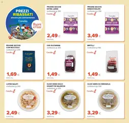 Anteprima del volantino Oasi volantino Prezzi Ribassati valido a partire dal 23.04.2026 | Pagina: 2 | Prodotti: Lupini, Olive, Uva, Mirtilli