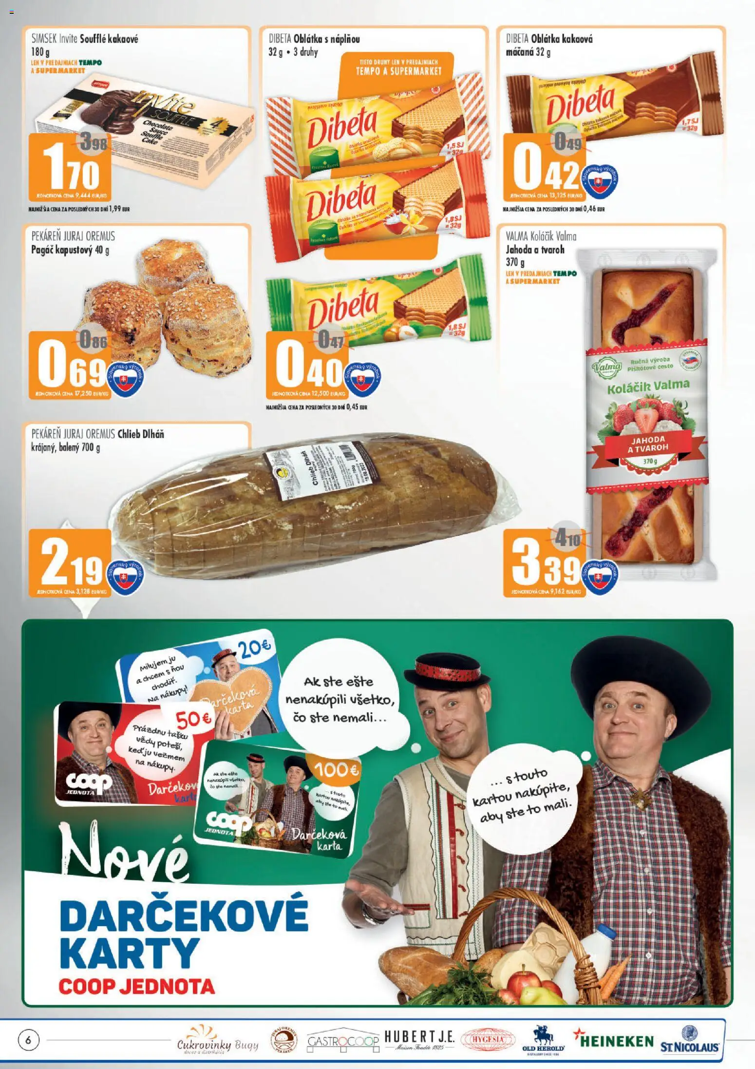 Nové COOP Jednota akcie – leták je platný od 01.10.2026 | Strana: 6