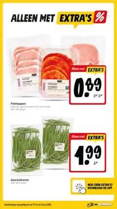 Jumbo folder week 25 - Voorbeeld van een folder van Jumbo, geldig van 17.06.2026 | Pagina: 18 | Producten: Halfvolle Melk, Rozijnen, Zak, Pavilon