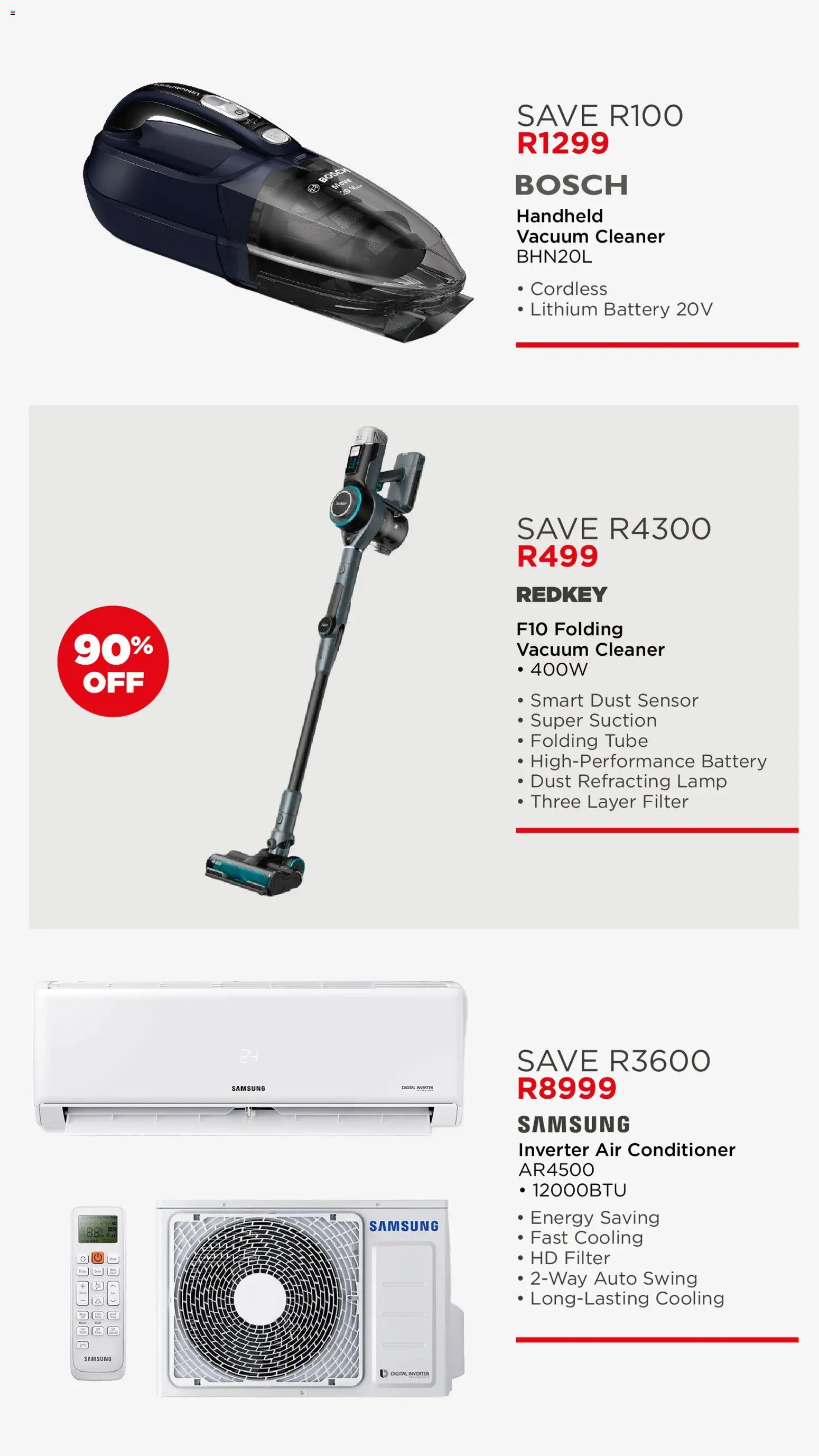 New House and Home catalogue – valid from 07/09/2026 | Page: 18 | Products: Air conditioner, Battery, Lamp, Conditioner