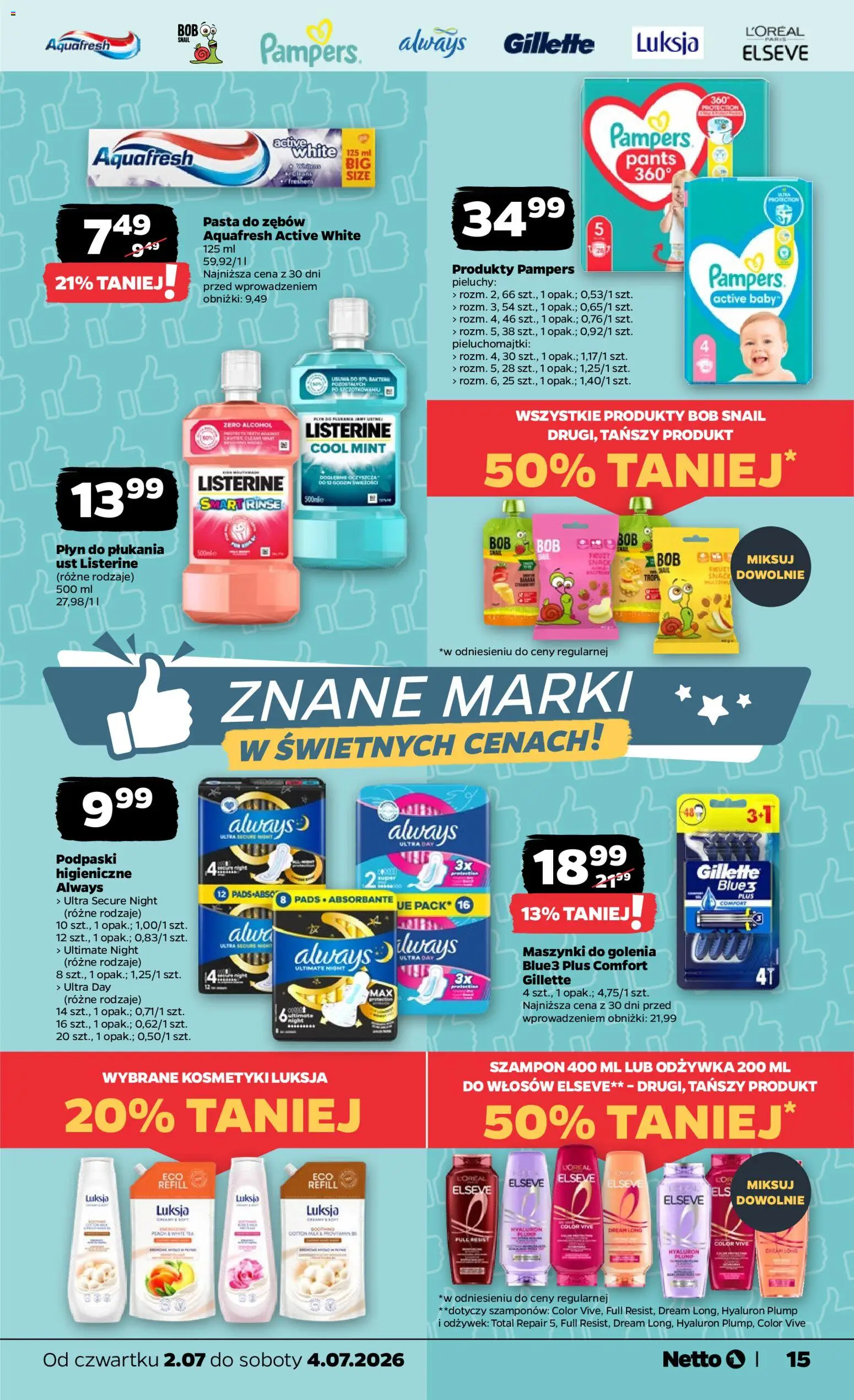 Netto gazetka od czwartku spożywcza od 02.07.2026 | Strona: 15