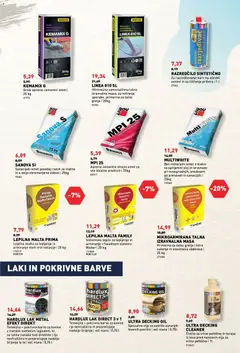 Inpos katalog akcije – veljaven od 08.10.2026 | Stran: 17 | Izdelki: Olje, Lak, Lepilo, Barva