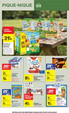 Carrefour - Prévisualisation de Carrefour catalogue valide à partir de 23/06/2026 | Page: 24 | Produits: Pom'potes, Lait, Pâtes, Bretzels