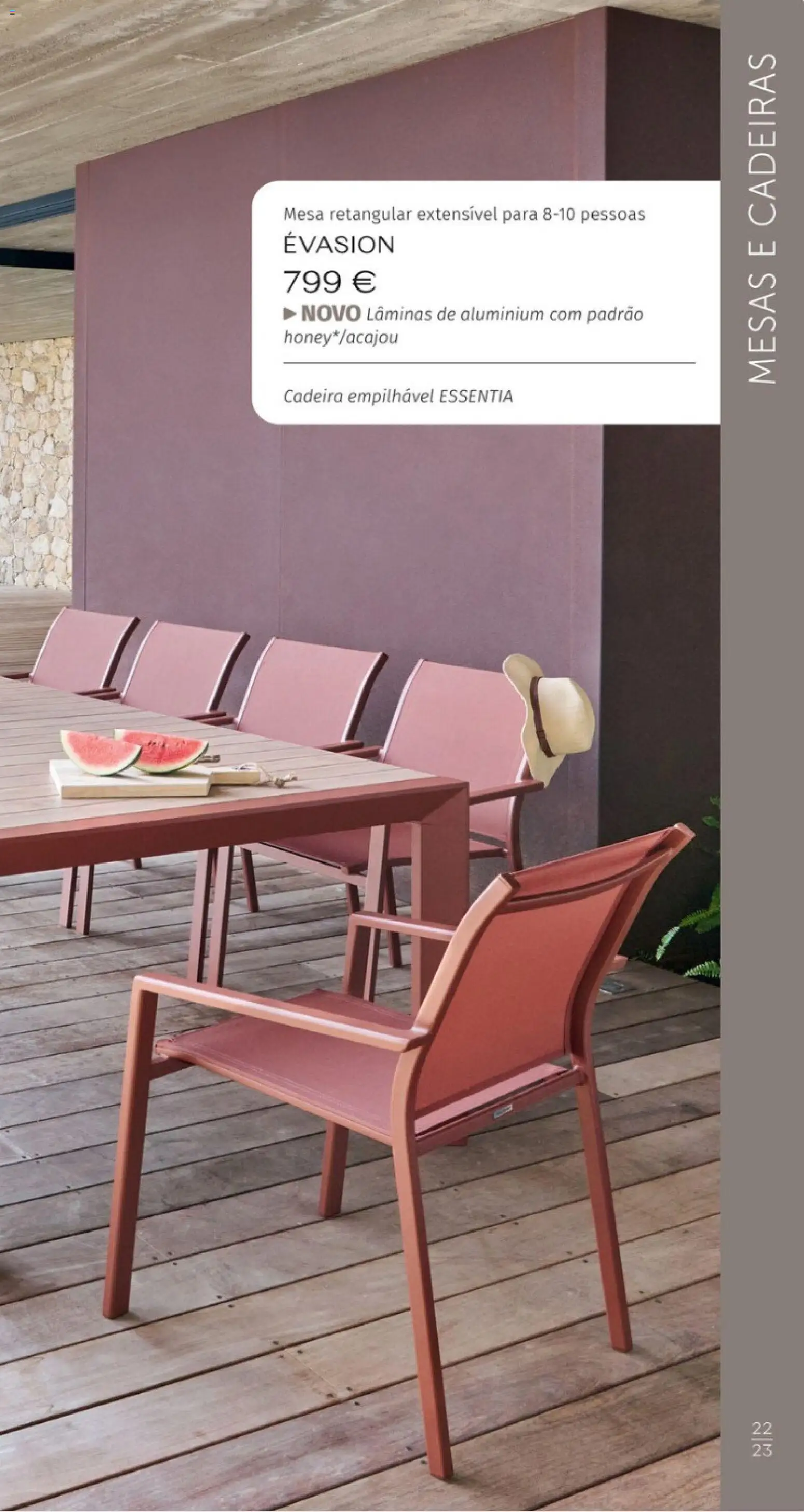 Hôma - Catálogo Hespéride │ válido de 11.05.2026 | Página: 45 | Produtos: Cadeiras, Mesa, Cadeira