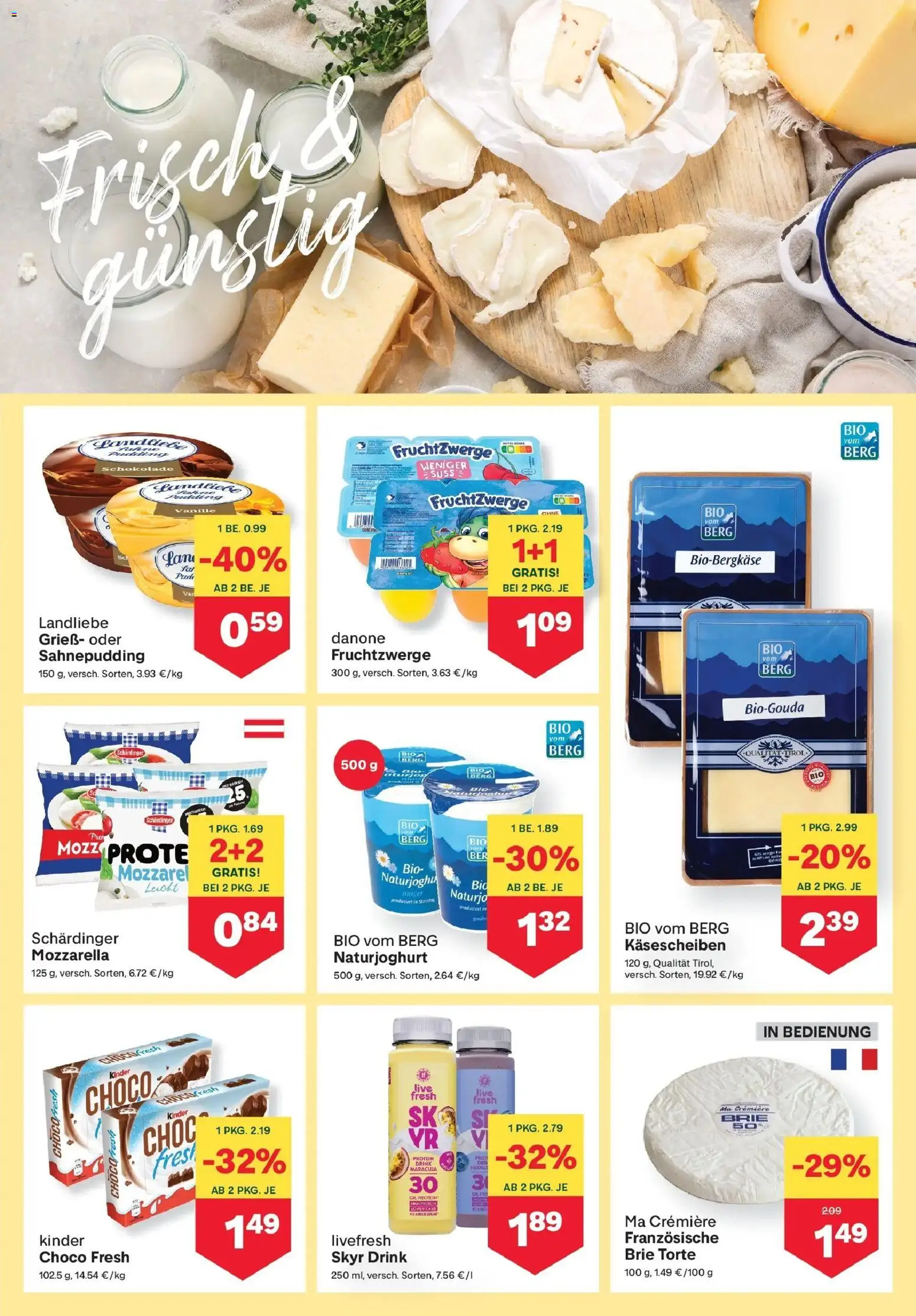 MPREIS Pfunds von 13.08.2026 - Aktuelle Angebote | Seite: 5 | Produkte: Grieß, Vanille, Schokolade