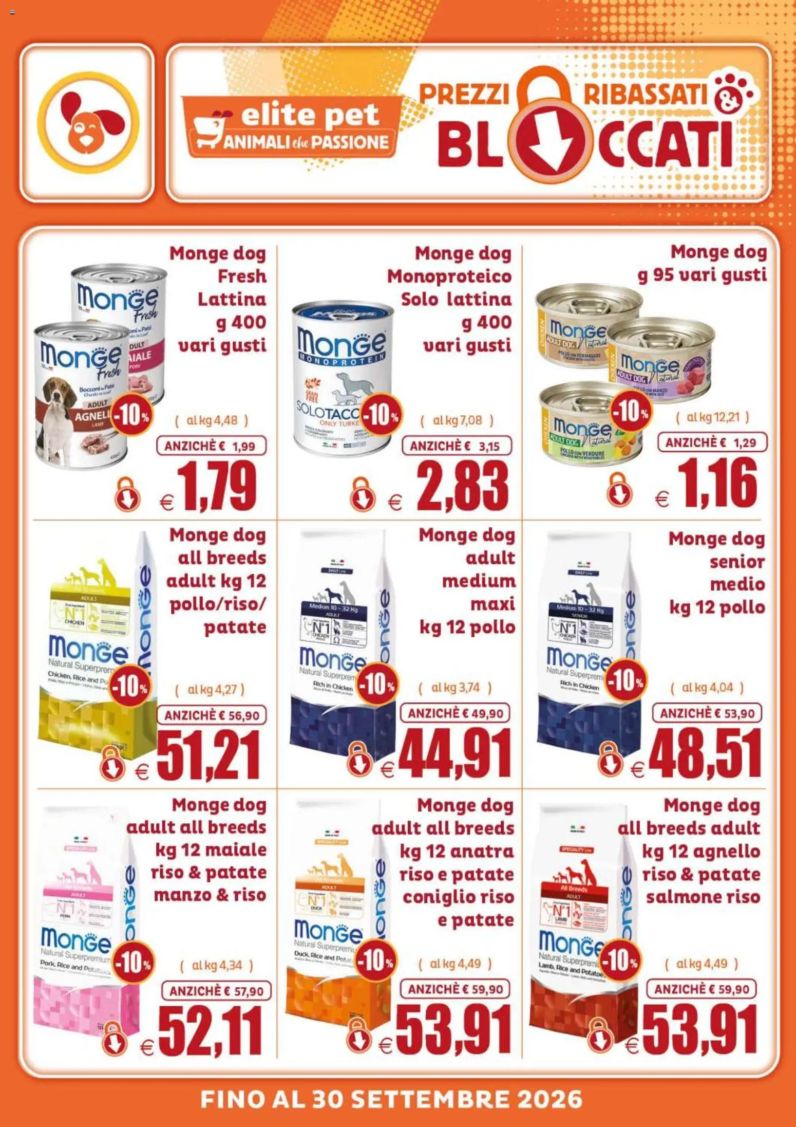 Volantino Elite Supermercati del 17/08/2026 | Pagina: 3 | Prodotti: Salmone, Patate, Agnello, Anatra