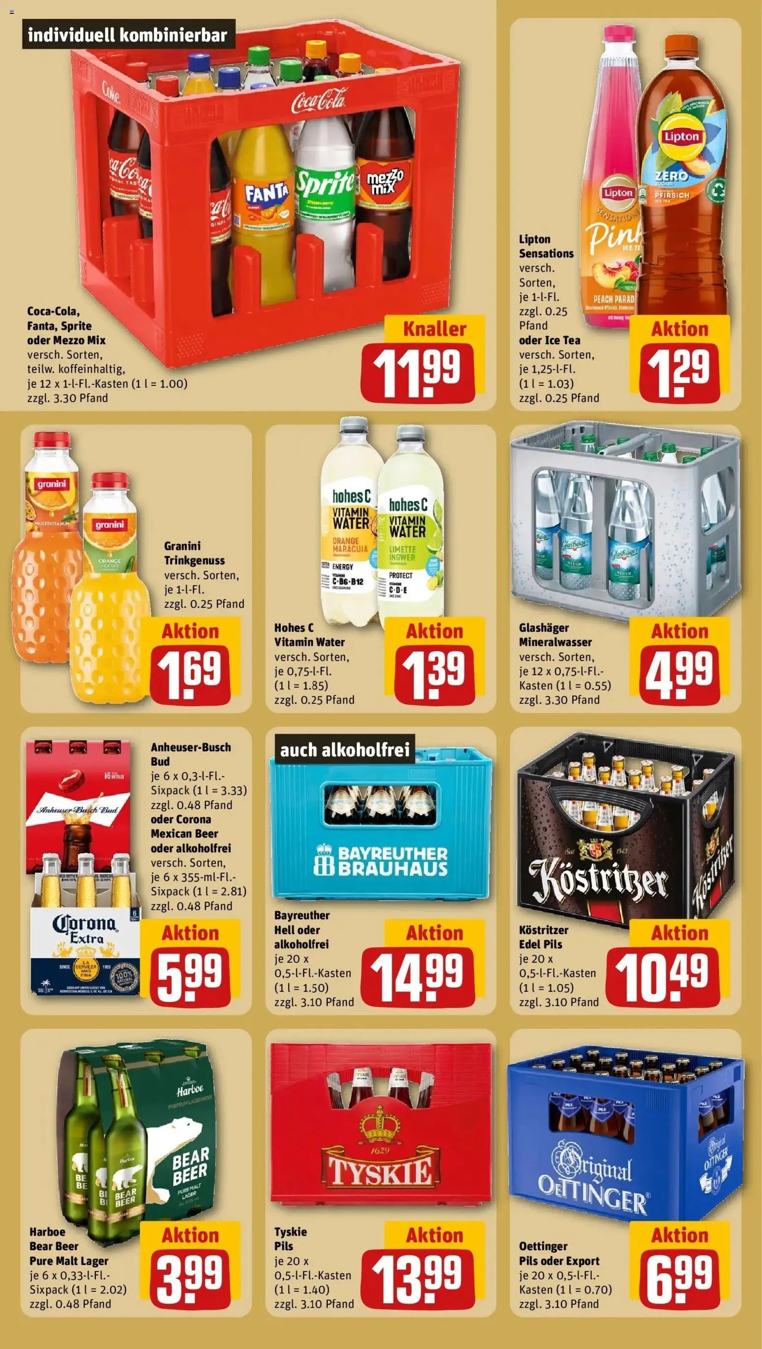REWE Prospekt ab 28.09.2026 zum Blättern » Angebote | Seite: 22 | Produkte: Energy, Pils, Mineralwasser, Limette