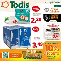 Anteprima del volantino Todis volantino Abruzzo - Marche - Molise valido a partire dal 17/09/2026