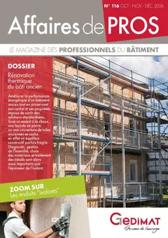Gedimat - Prévisualisation de Gedimat catalogue valide à partir de 26/10/2026