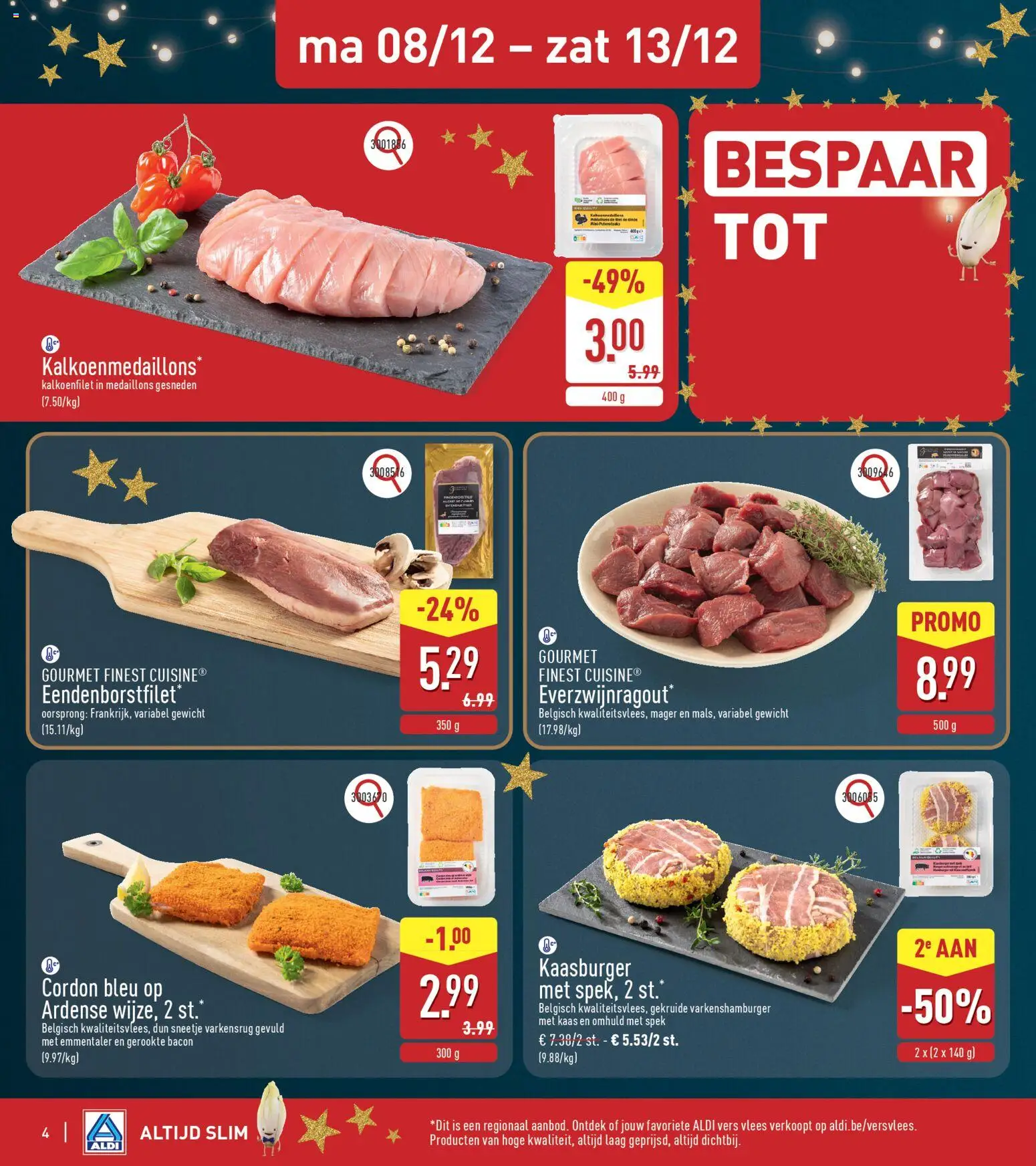 {H1} | Pagina: 4 | Producten: Sós kalács, Bacon, Gewicht, Kaas