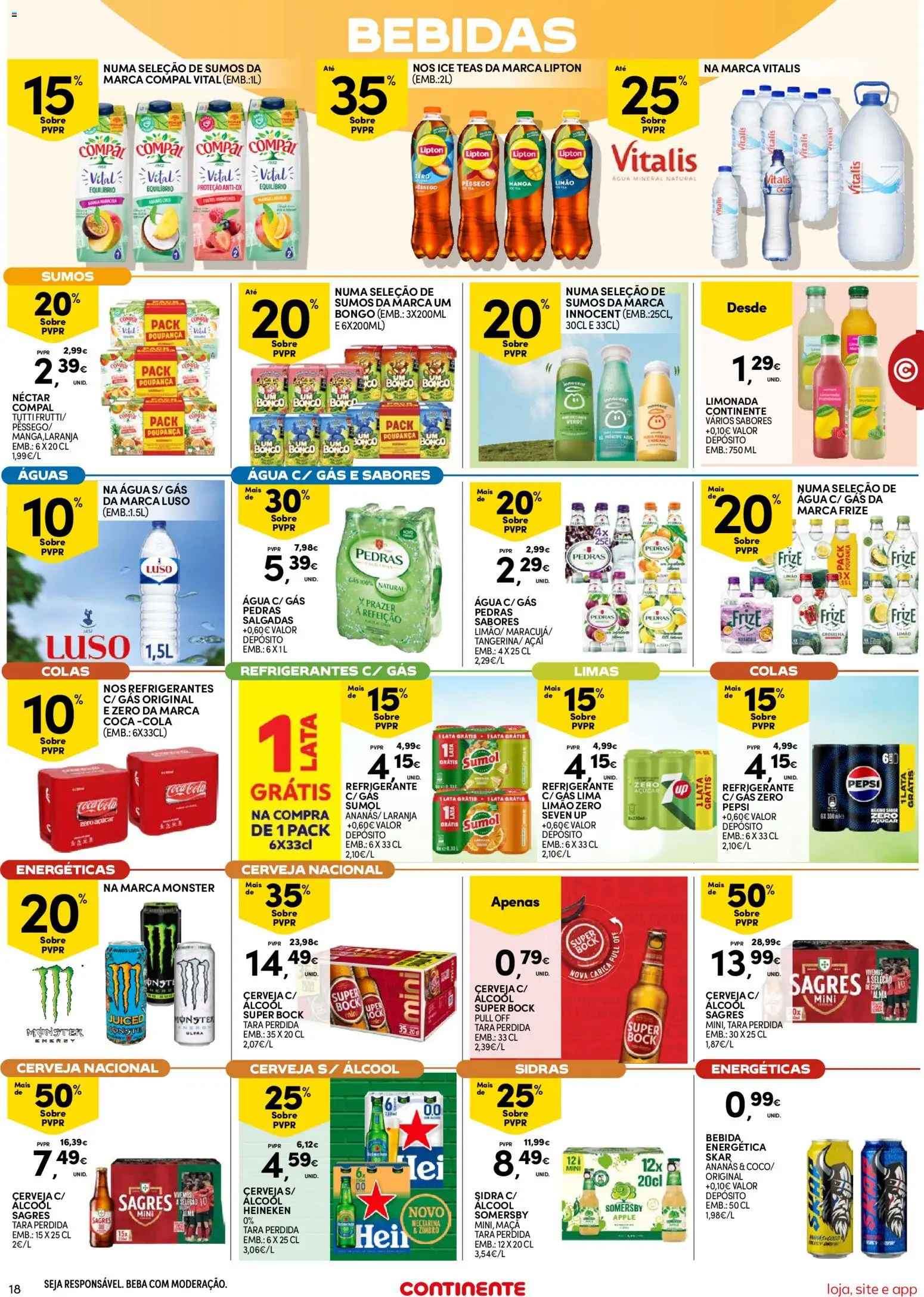 Continente Semanal Continente Bom Dia │ válido de 08/09/2026 | Página: 18