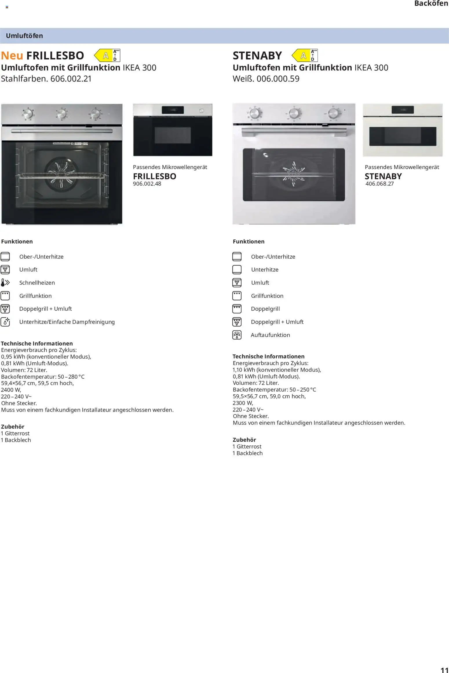 Ikea Elektrogeräte – gültig ab 19.06.2026 | Seite: 11