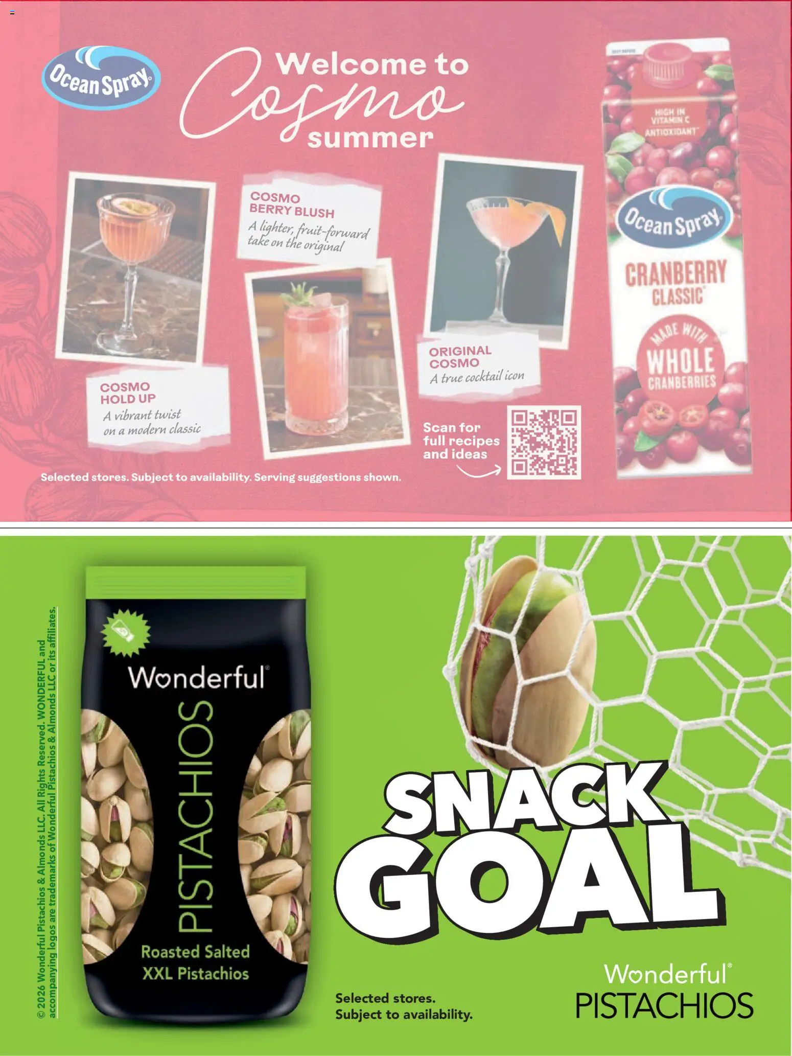 {H1} | Page: 114 | Products: Pistachios, Almonds, Cranberries, Snack