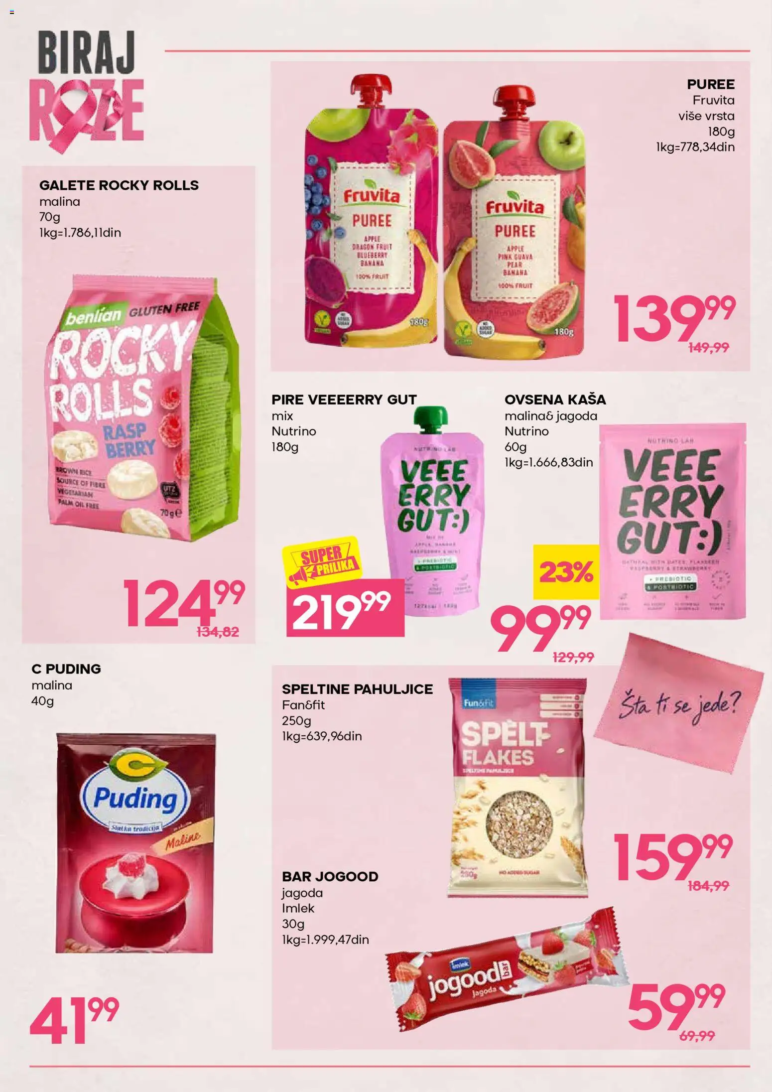 Idea katalog - važi od 01.10.2026 | Strana: 4 | Proizvode: Kaša, Puding, Fruvita, Malina