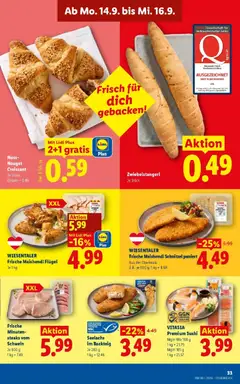 Lidl Flugblatt - Wien, Langenzersdorf, Zwettl ab 10.09.2026 gültig | Seite: 42