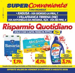 Anteprima del volantino SuperConveniente volantino Ragusa, Villafranca valido a partire dal 21/08/2026