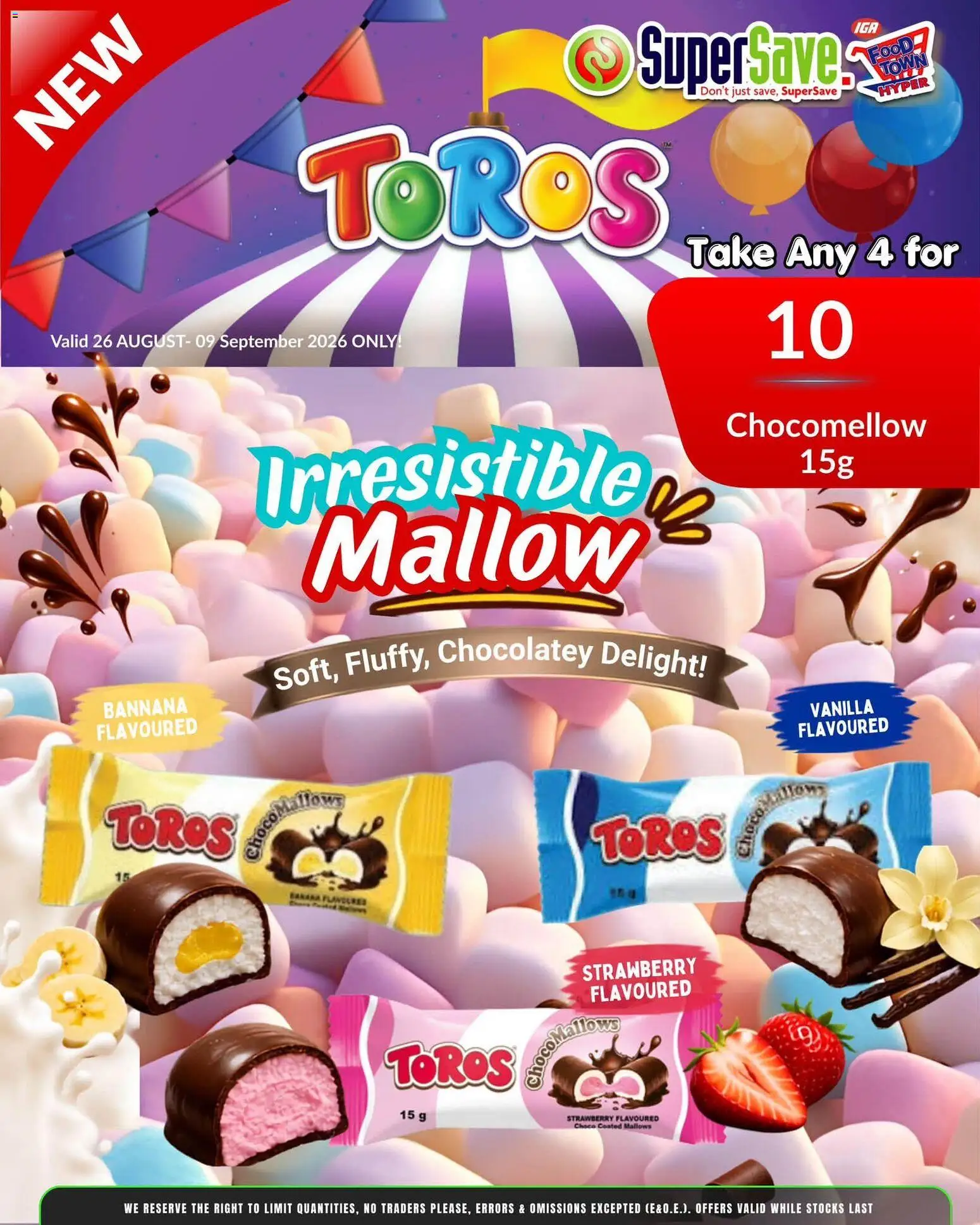New Super Save catalogue – valid from 26/08/2026 | Page: 1 | Products: Vanilla