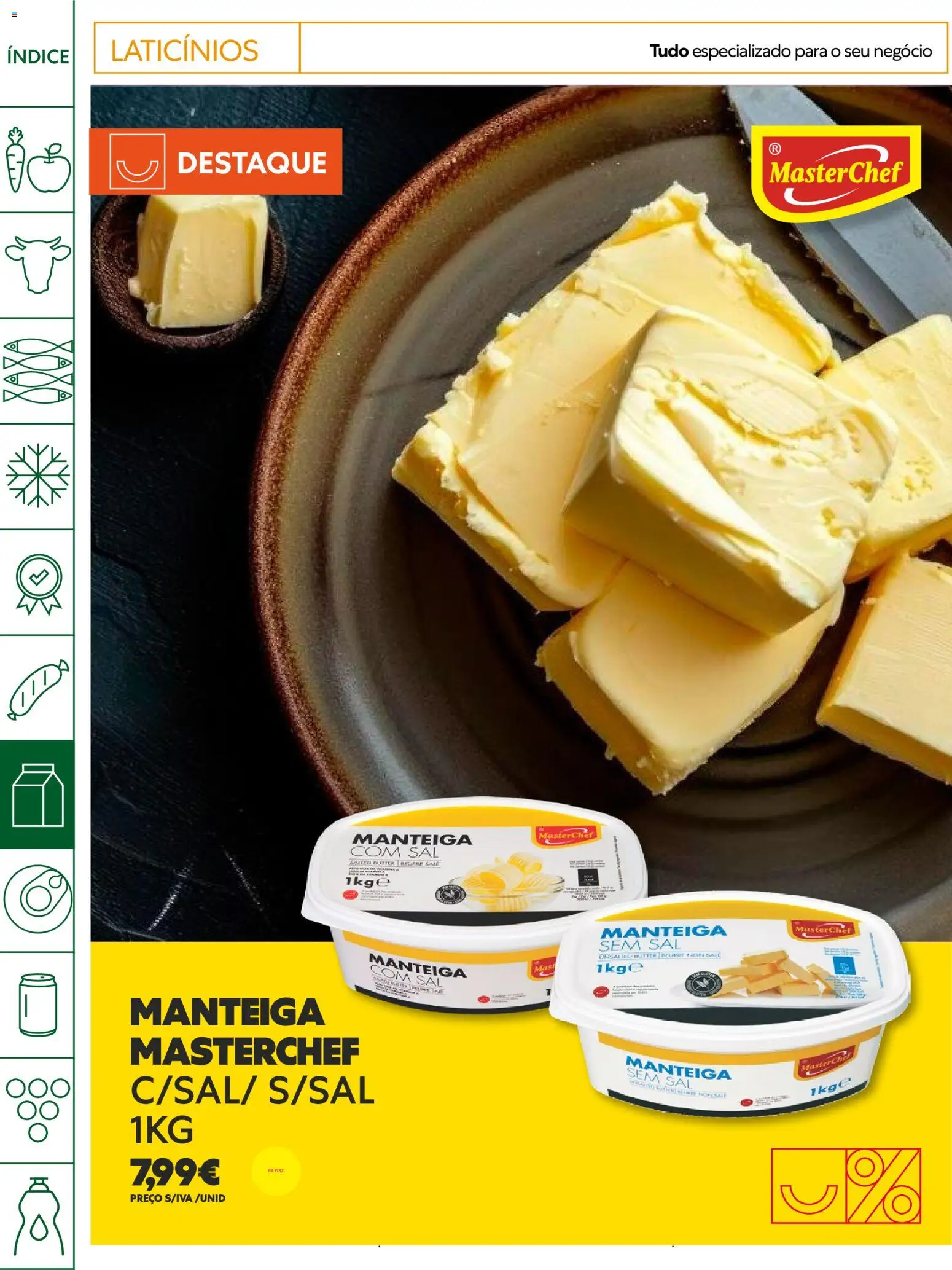 Recheio Horeca │ válido de 07/07/2026 | Página: 16 | Produtos: Sal, Manteiga
