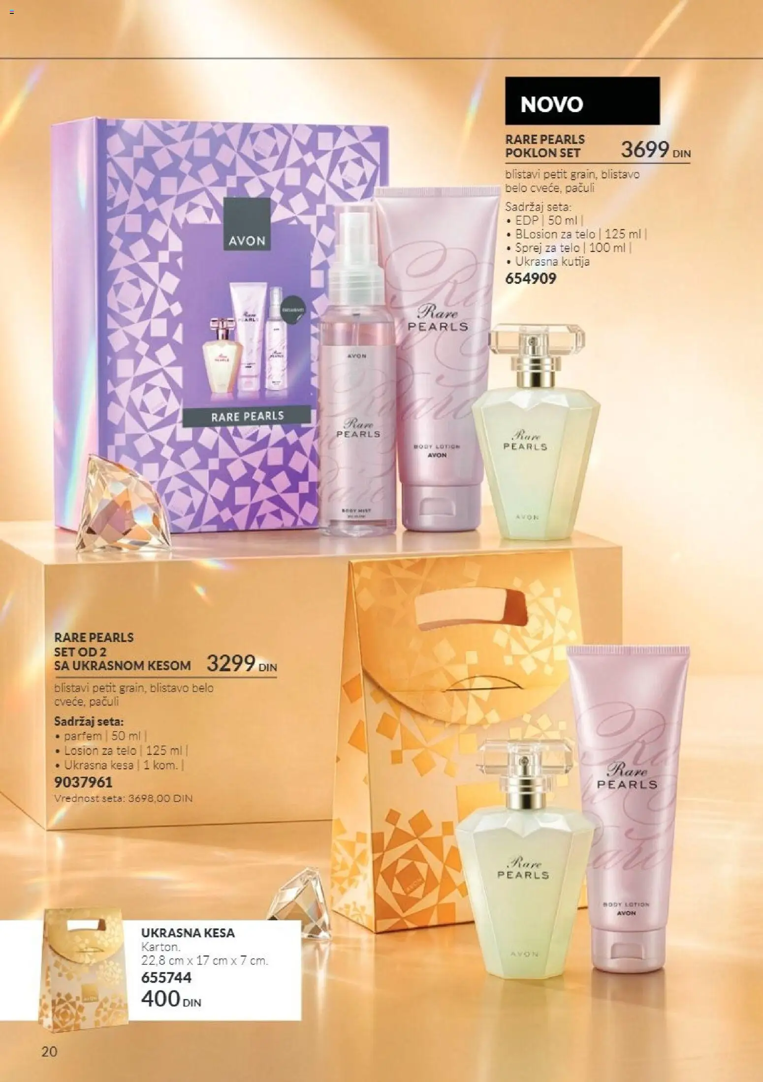 AVON katalog - važi od 01.11.2026 | Strana: 20 | Proizvode: Parfem, Kutija, Losion za telo