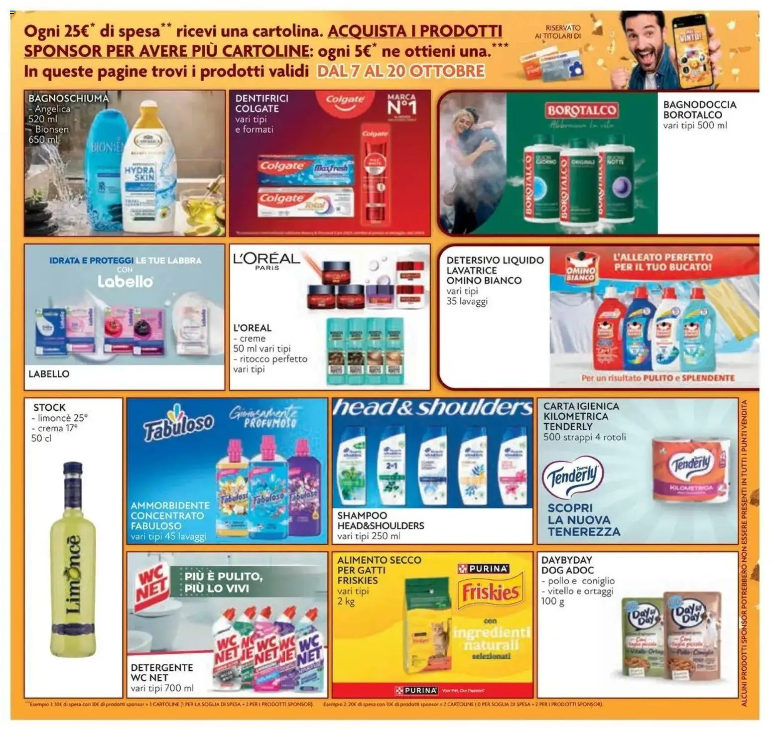 Volantino Conad del 07/10/2026 | Pagina: 11 | Prodotti: Shampoo, Bagnoschiuma, Coniglio, WC