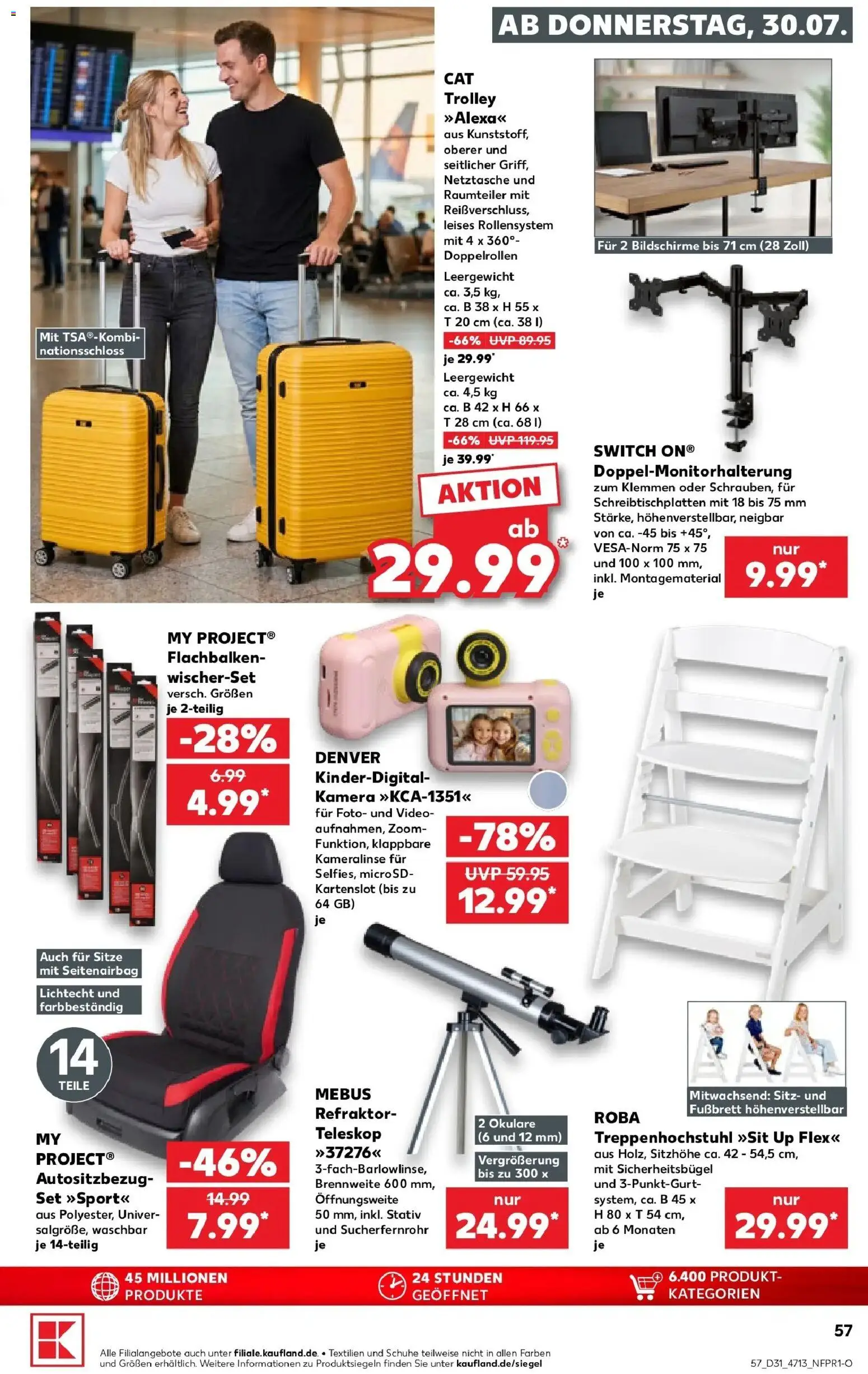 Kaufland Prospekt Berlin – gültig ab 27.07.2026 | Seite: 66 | Produkte: Kamera, Raumteiler, Video, Stativ