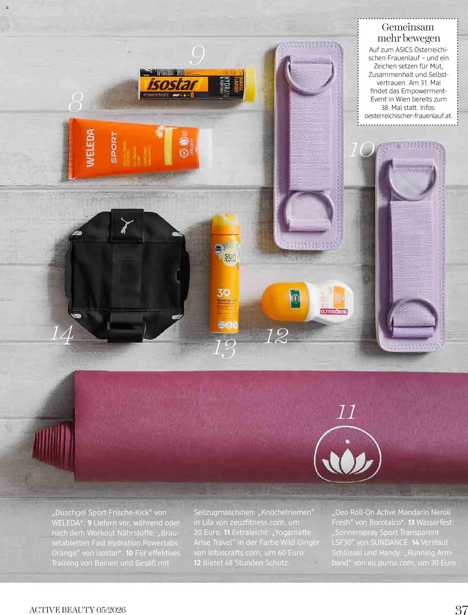 dm drogerie markt Active Beauty Magazin 05/2026 gültig ab 01.05.2026 | Seite: 37