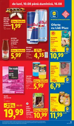 Ofertele Lidl valabile de la 10.08.2026 | Pagină: 13