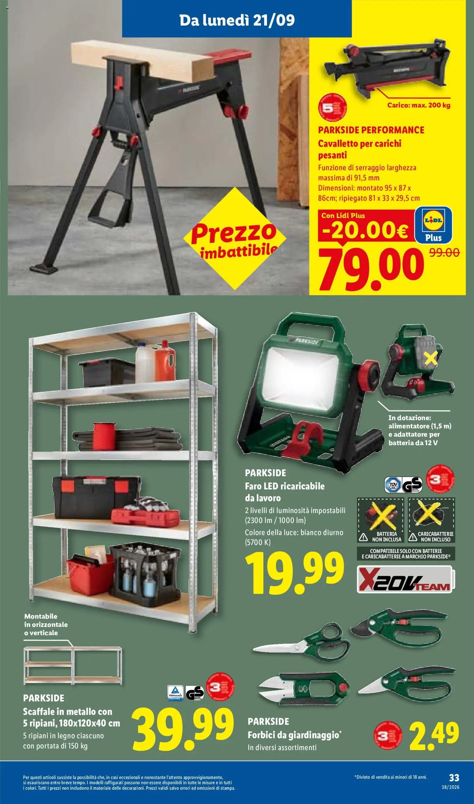 Volantino Lidl del 17/09/2026 | Pagina: 39