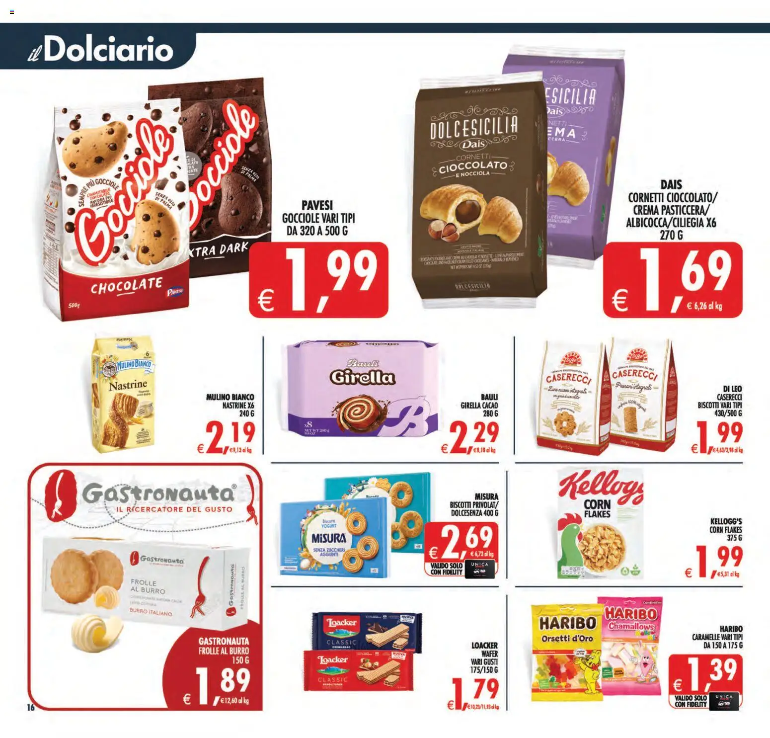 Volantino Decò del 21/08/2026 | Pagina: 19 | Prodotti: Cioccolato, Biscotti, Burro, Cacao